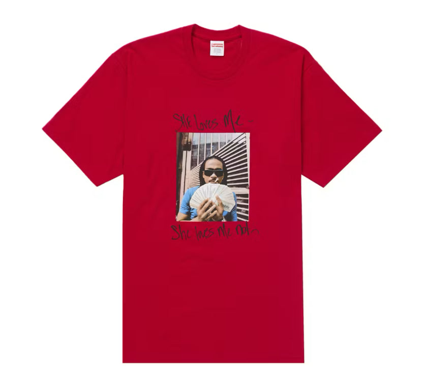 Size L Supreme Max B Tee “Red” Brand New