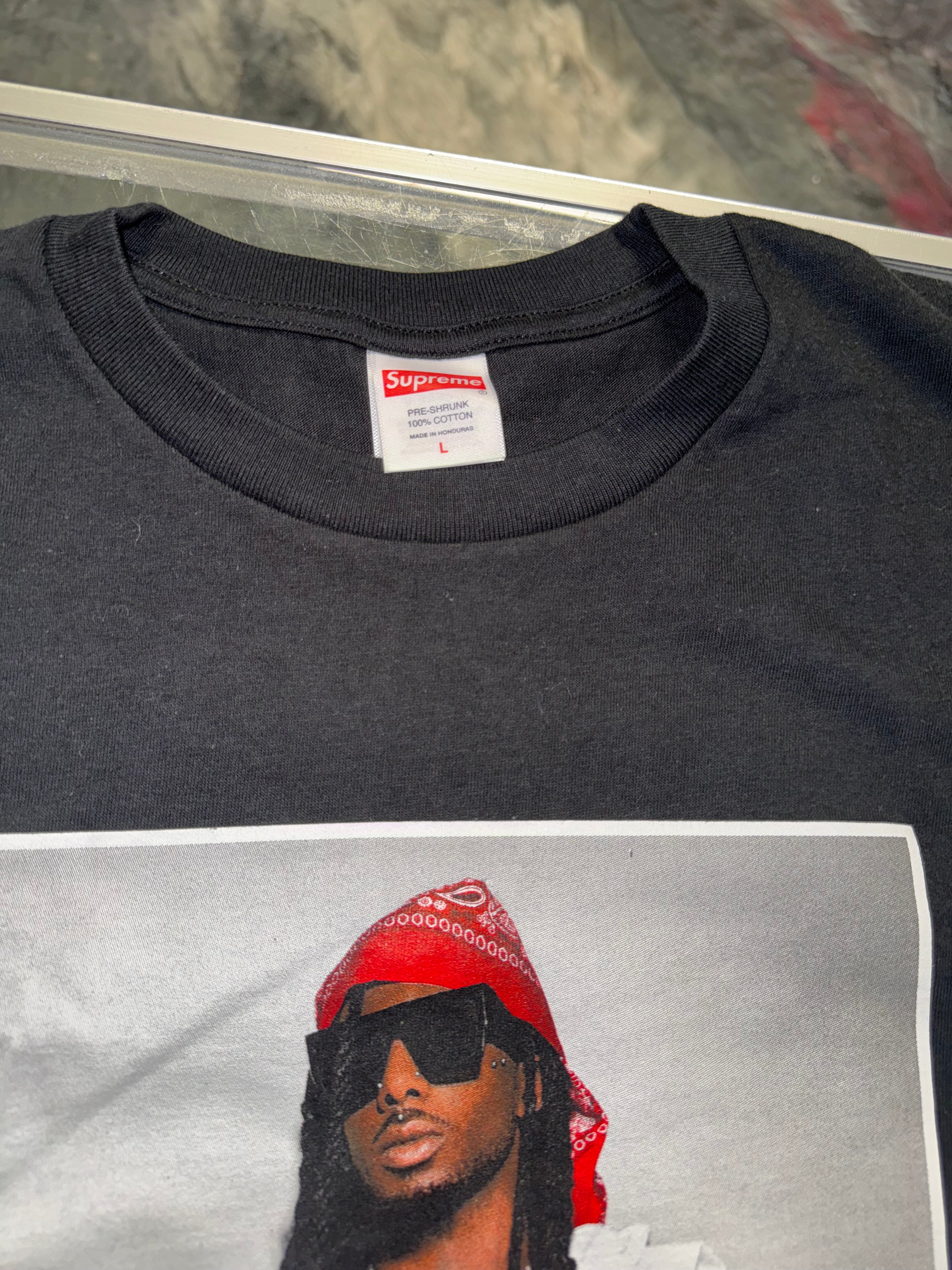 Supreme Playboi Carti Tee Lサイズ BLACK Supreme Playboi Carti T-shirt | Black | FARFETCH