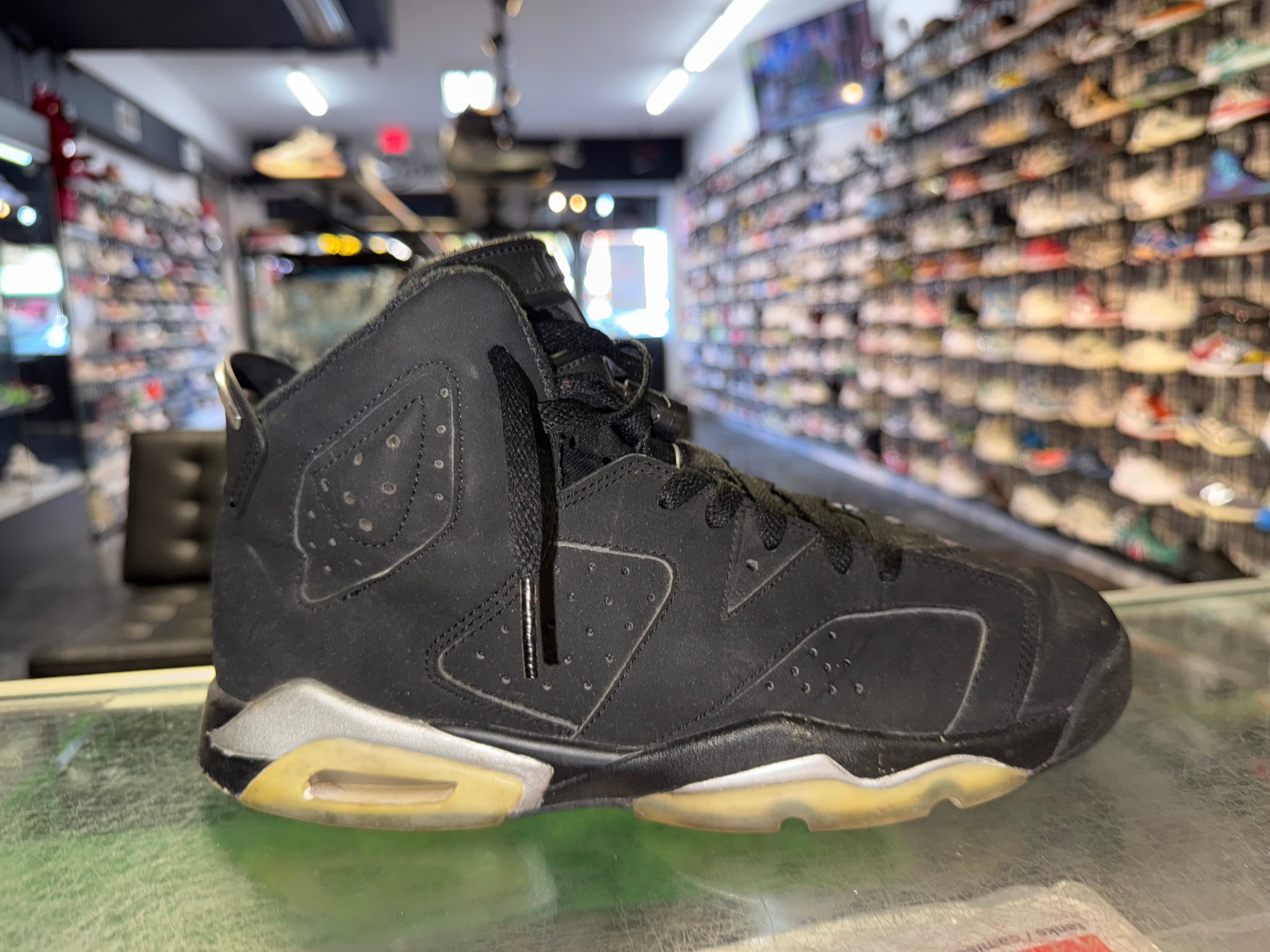Size 6.5y Air Jordan 6 "Chrome"