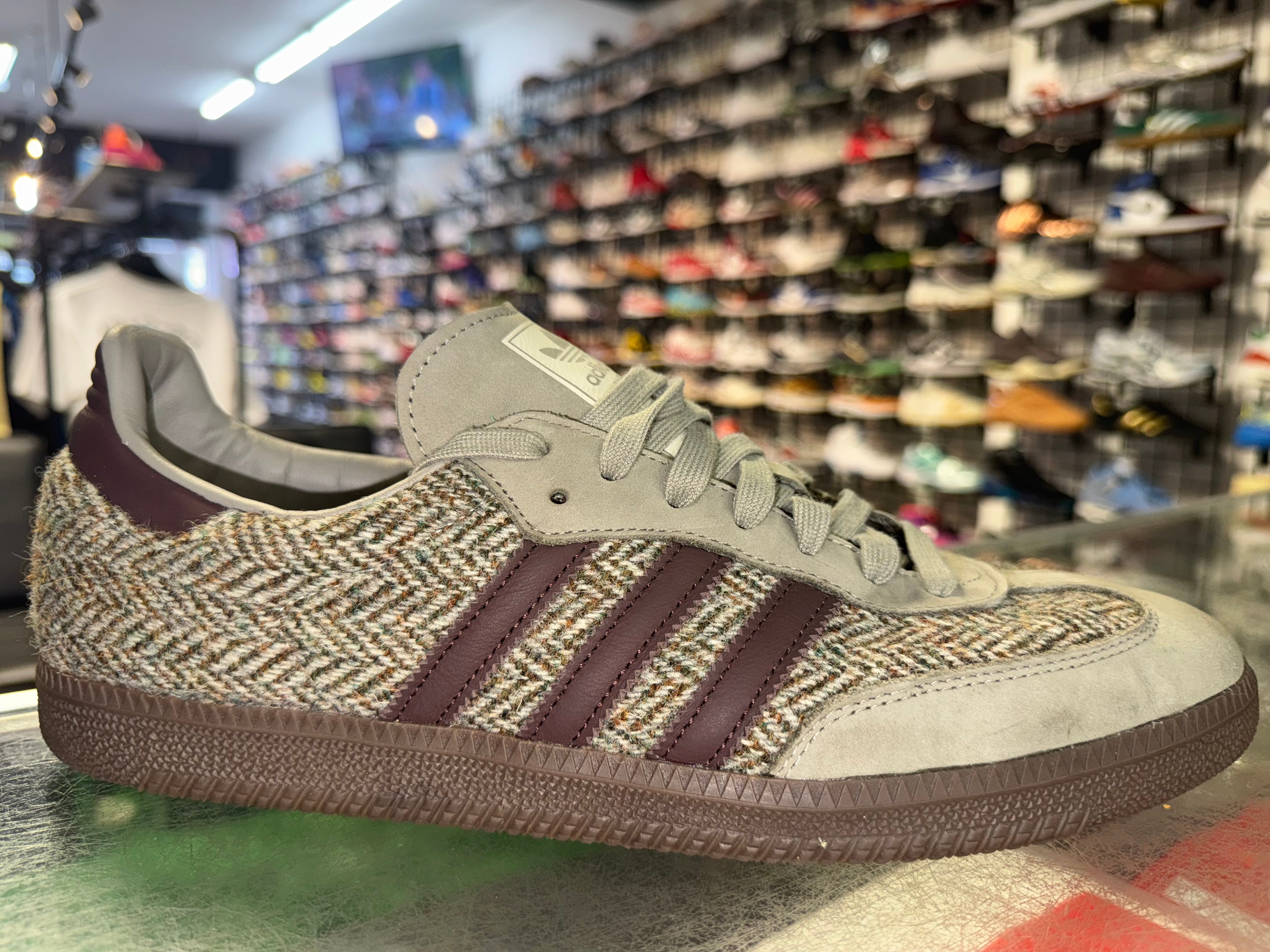Size 12 Adidas Samba OG "Wonder Beige Tweed"
