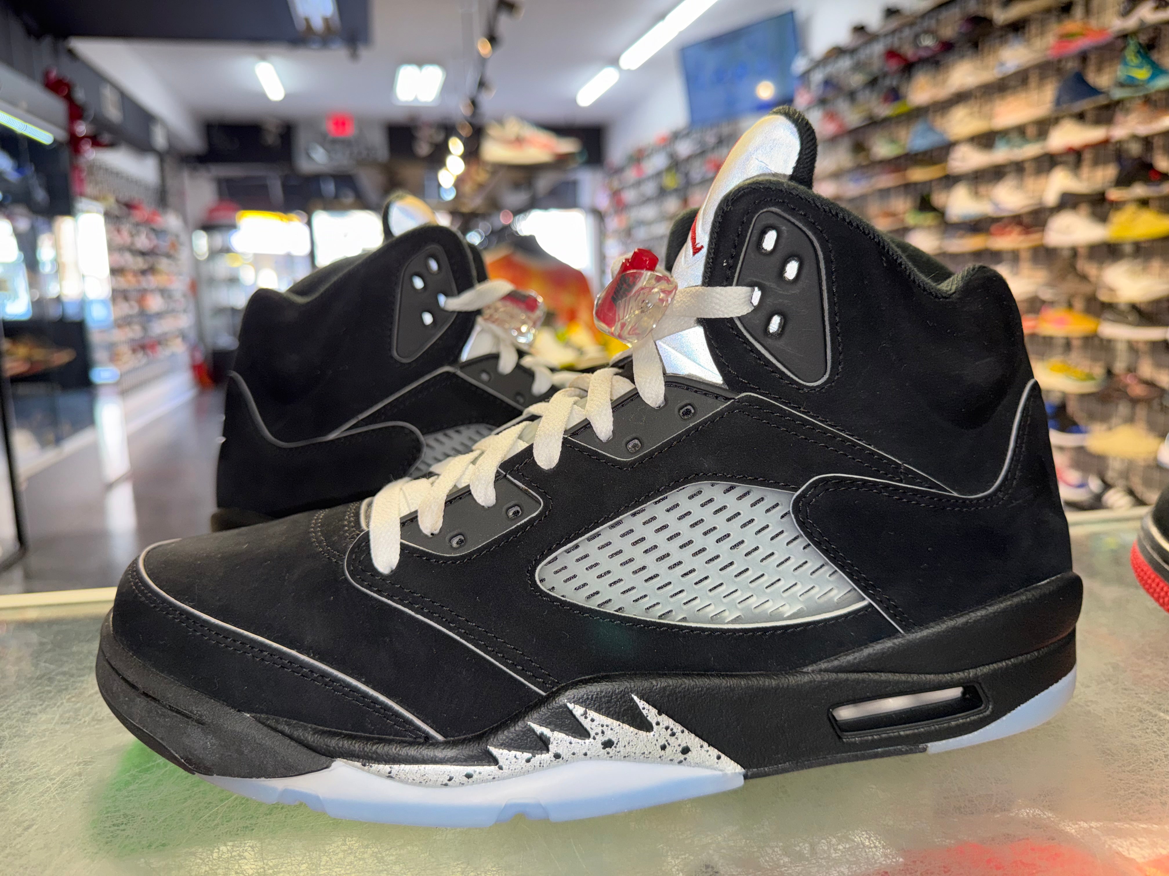 Size 11.5 Air Jordan 5 OG "Black Metallic Reimagined"