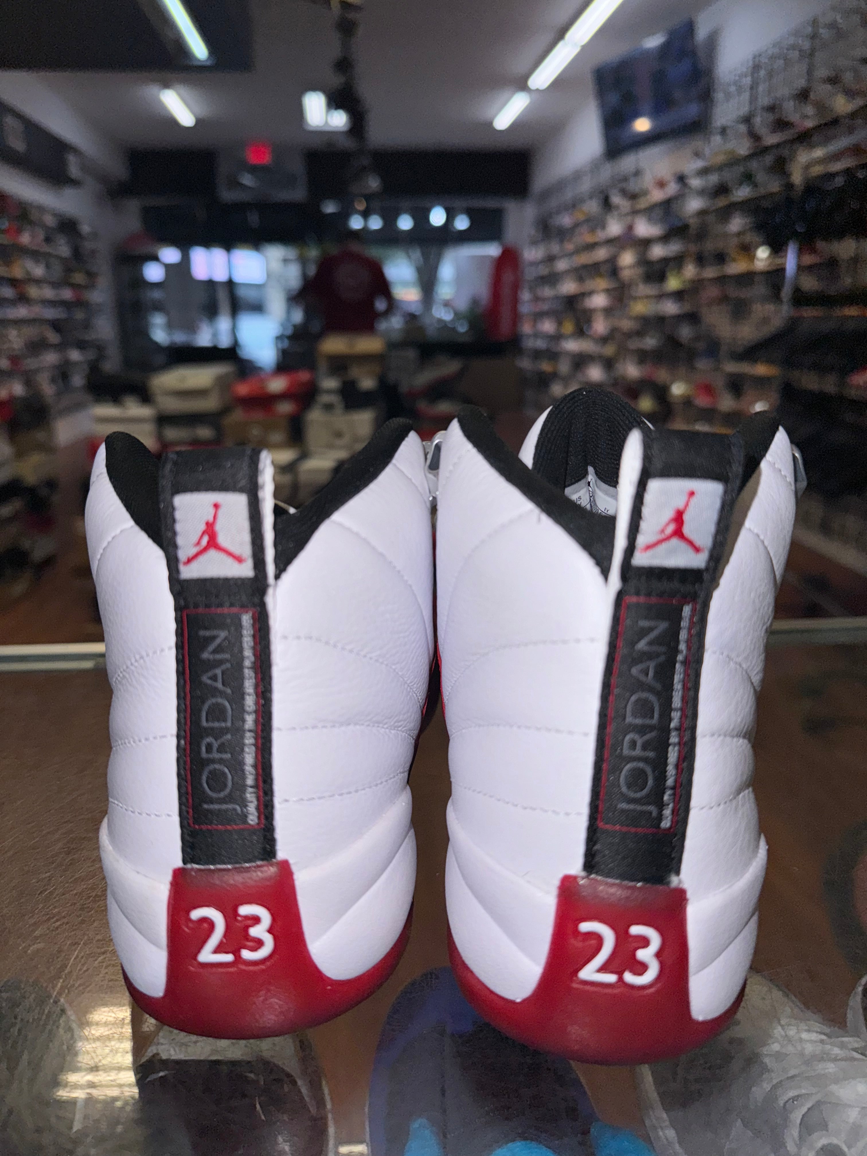 Size 5.5y Air Jordan 12 “Cherry” Brand New