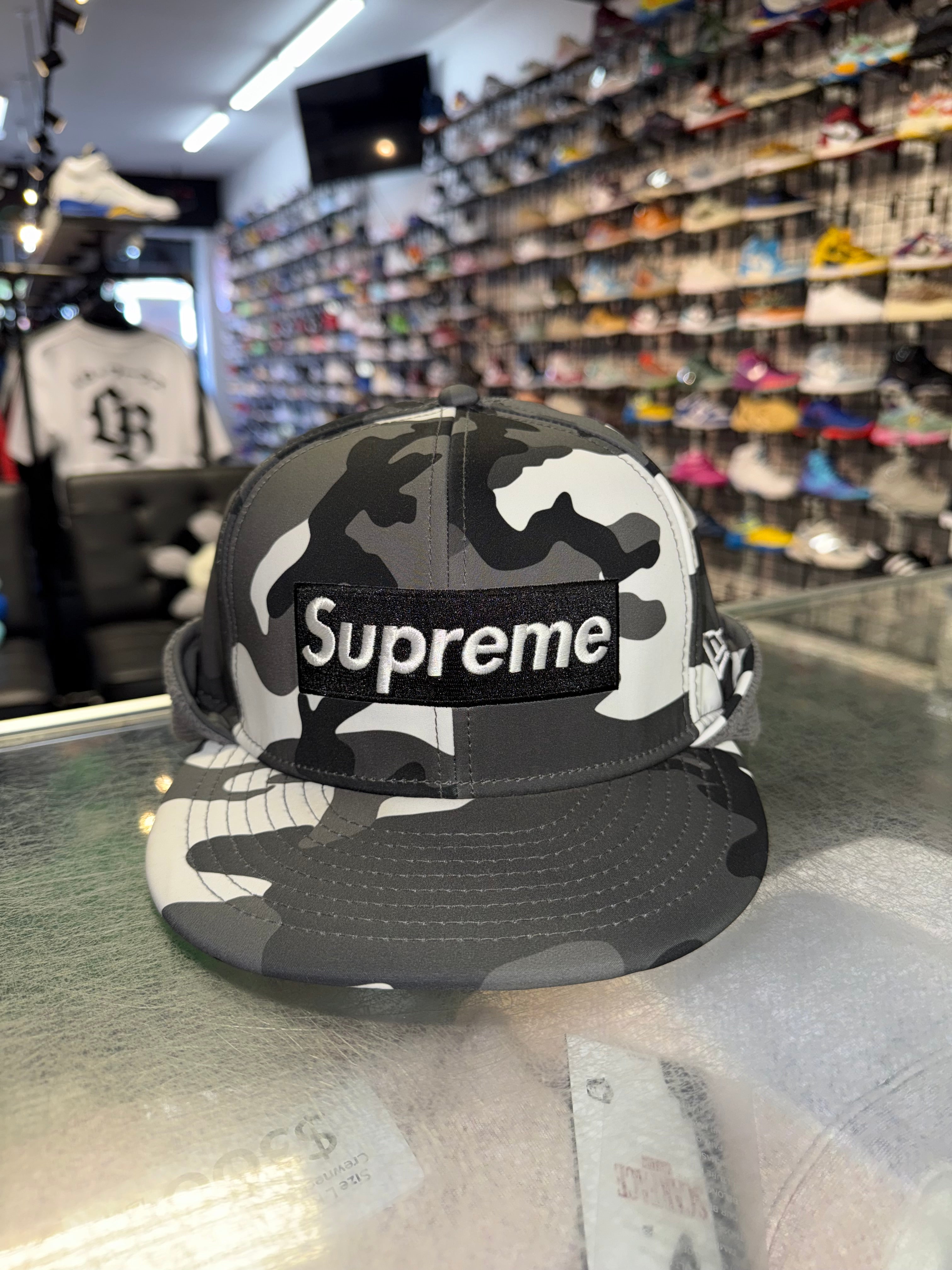 Size 7 1/8 Supreme Windstopper Fitted “Camo”