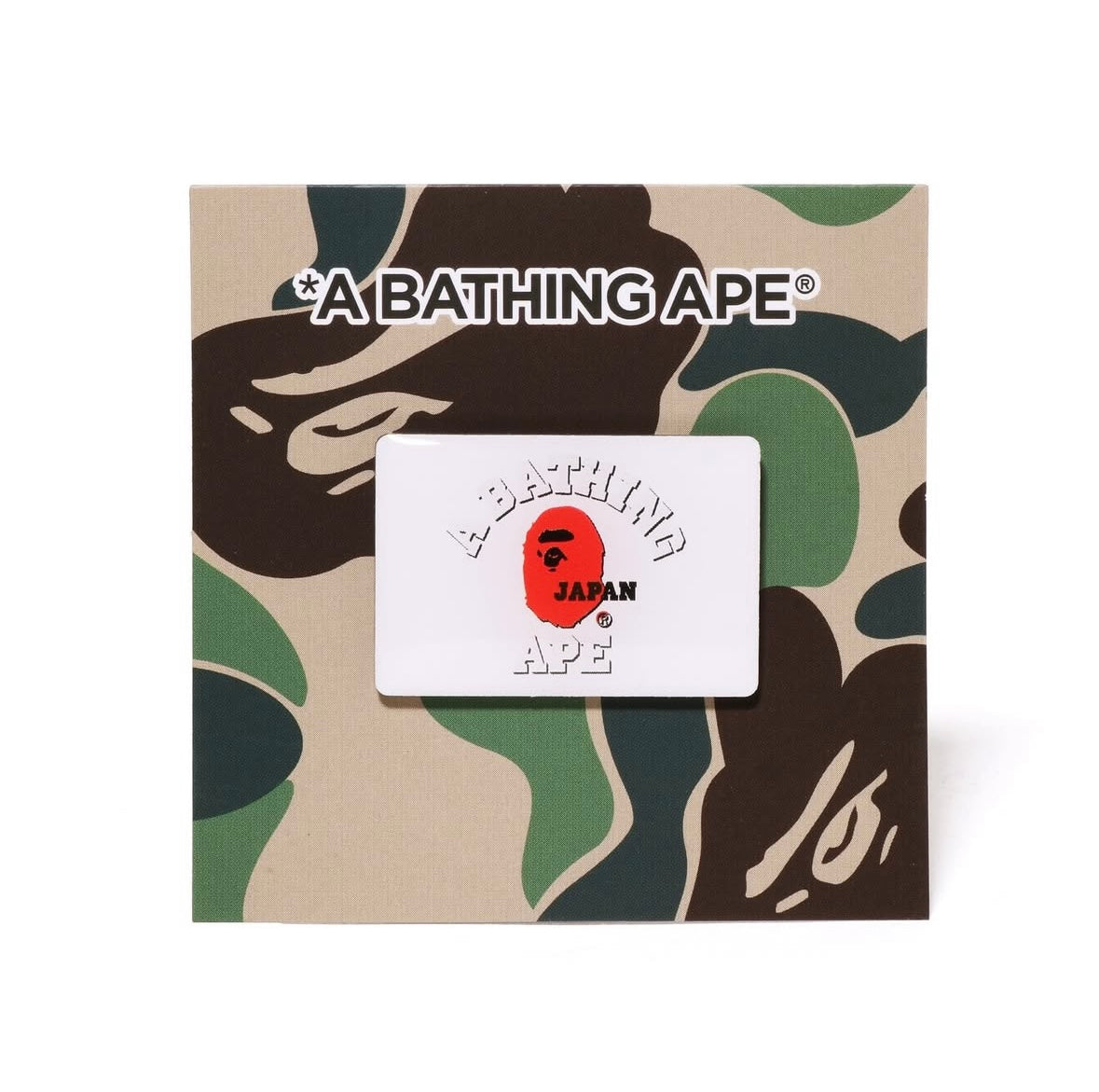 A Bathing Ape College Pin (Japan Limited)