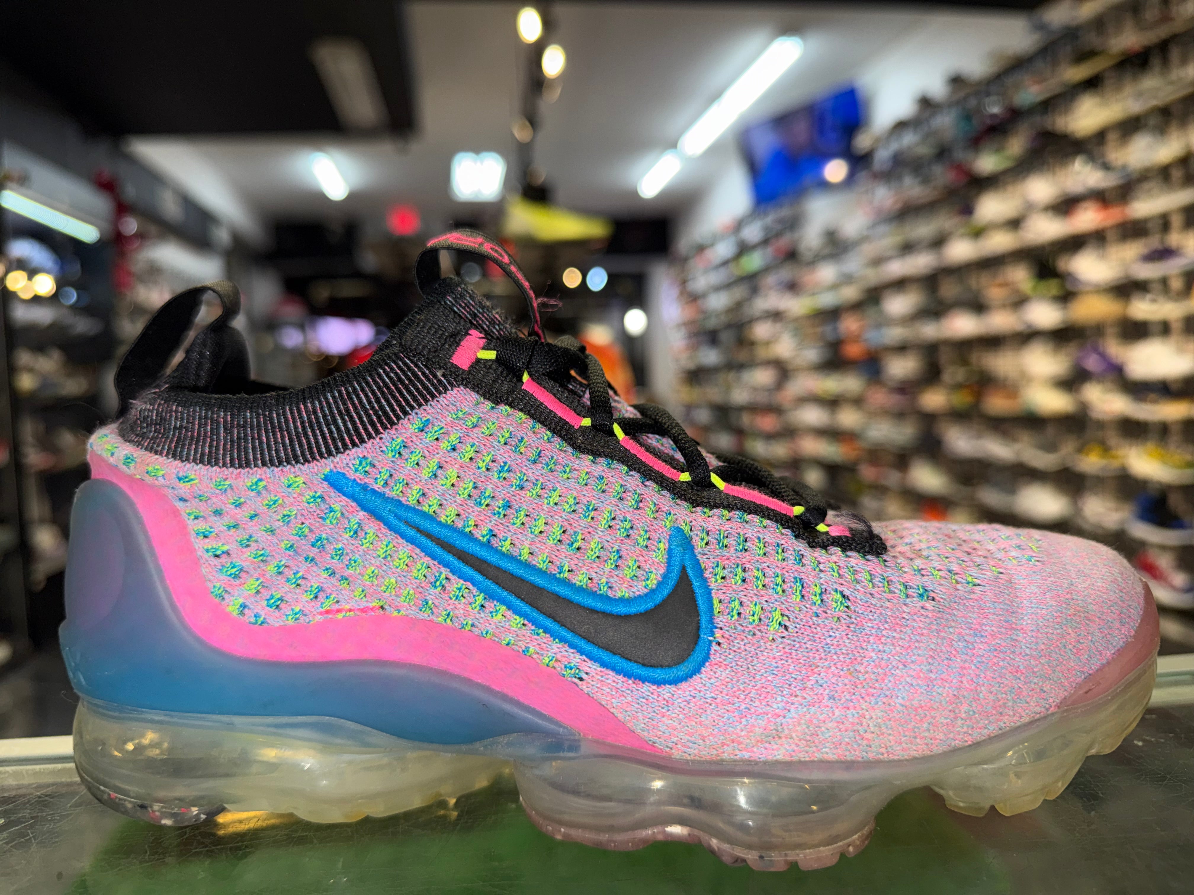 Size 4.5 (6W) Air VaporMax 2021 Flyknit NN "Pink Blast"