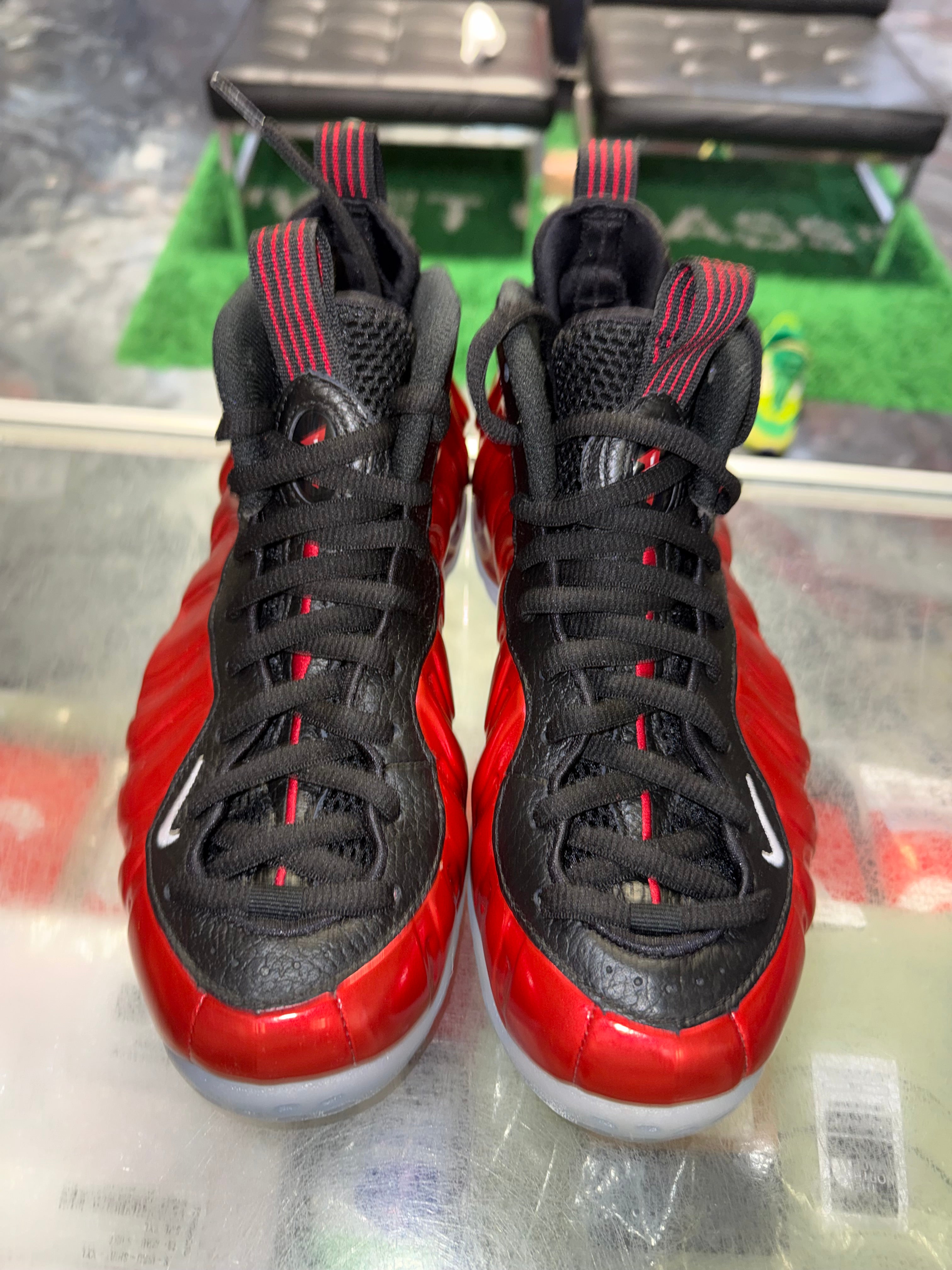 Size 8 Foamposite One "Metallic Red" Brand New