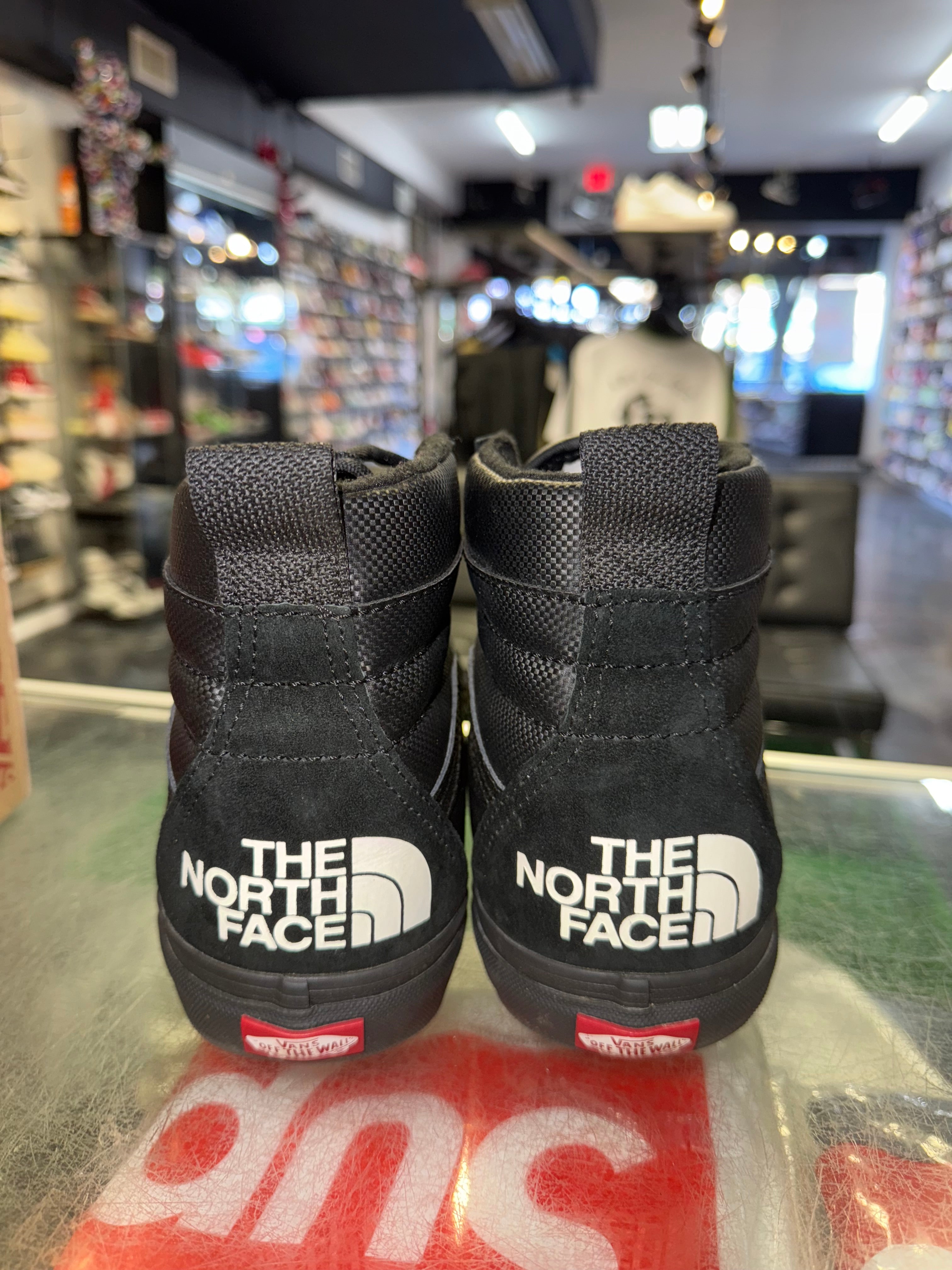 Size 12 VANS SK8 Hi The North Face "Black"