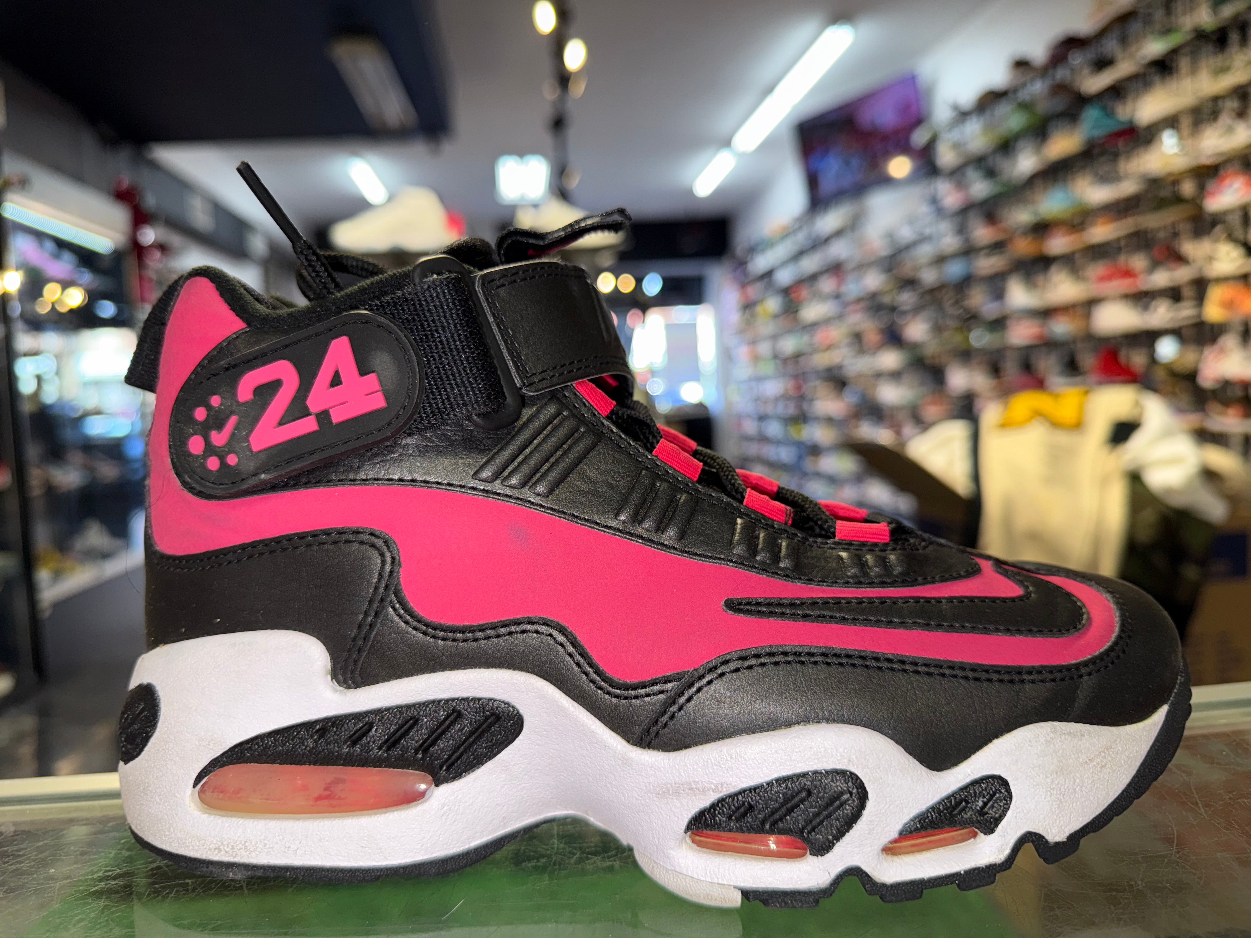Size 5y AirGriffey Max "Black Pink"