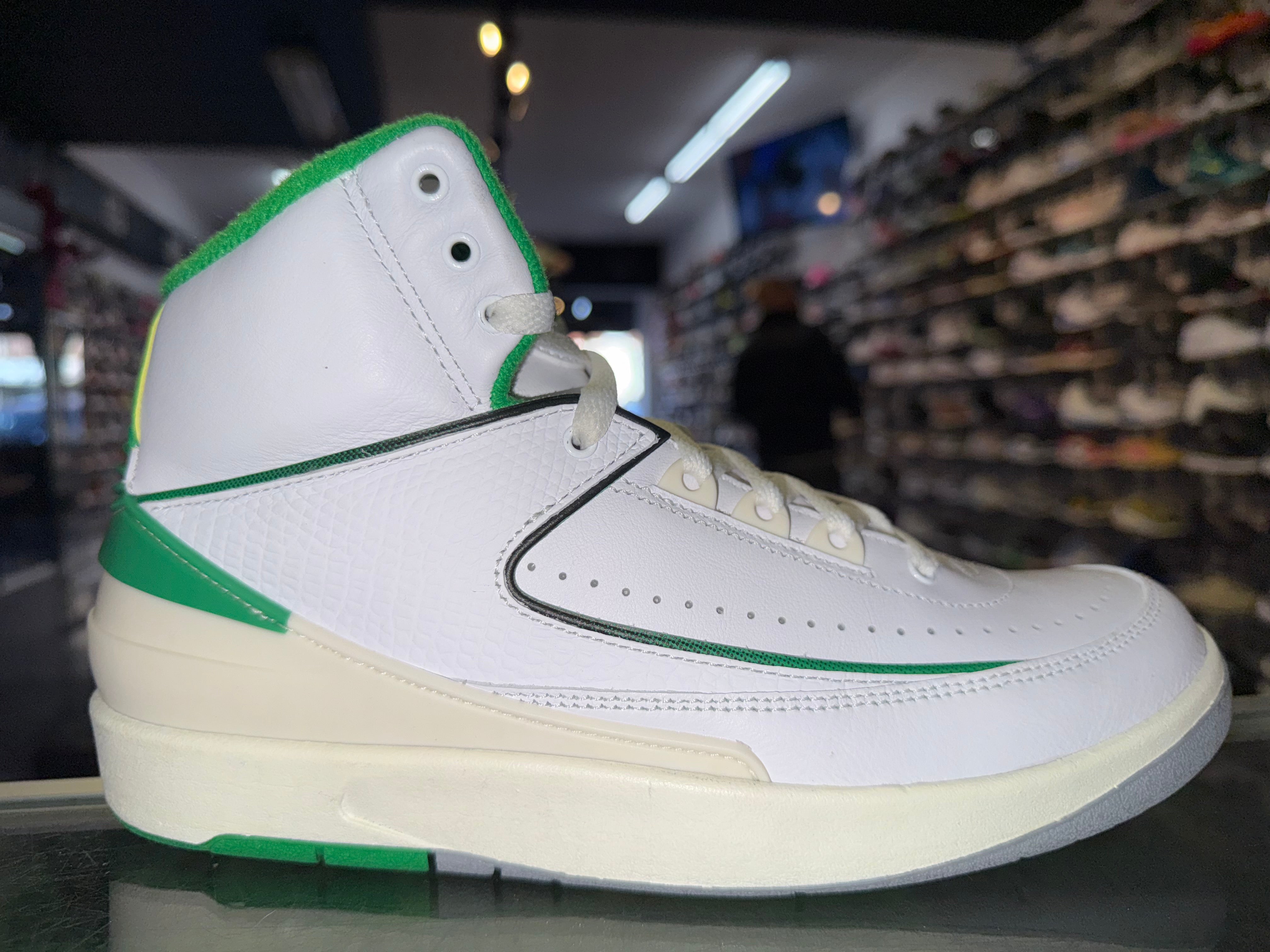 Size 8 Air Jordan 2 "Lucky Green"