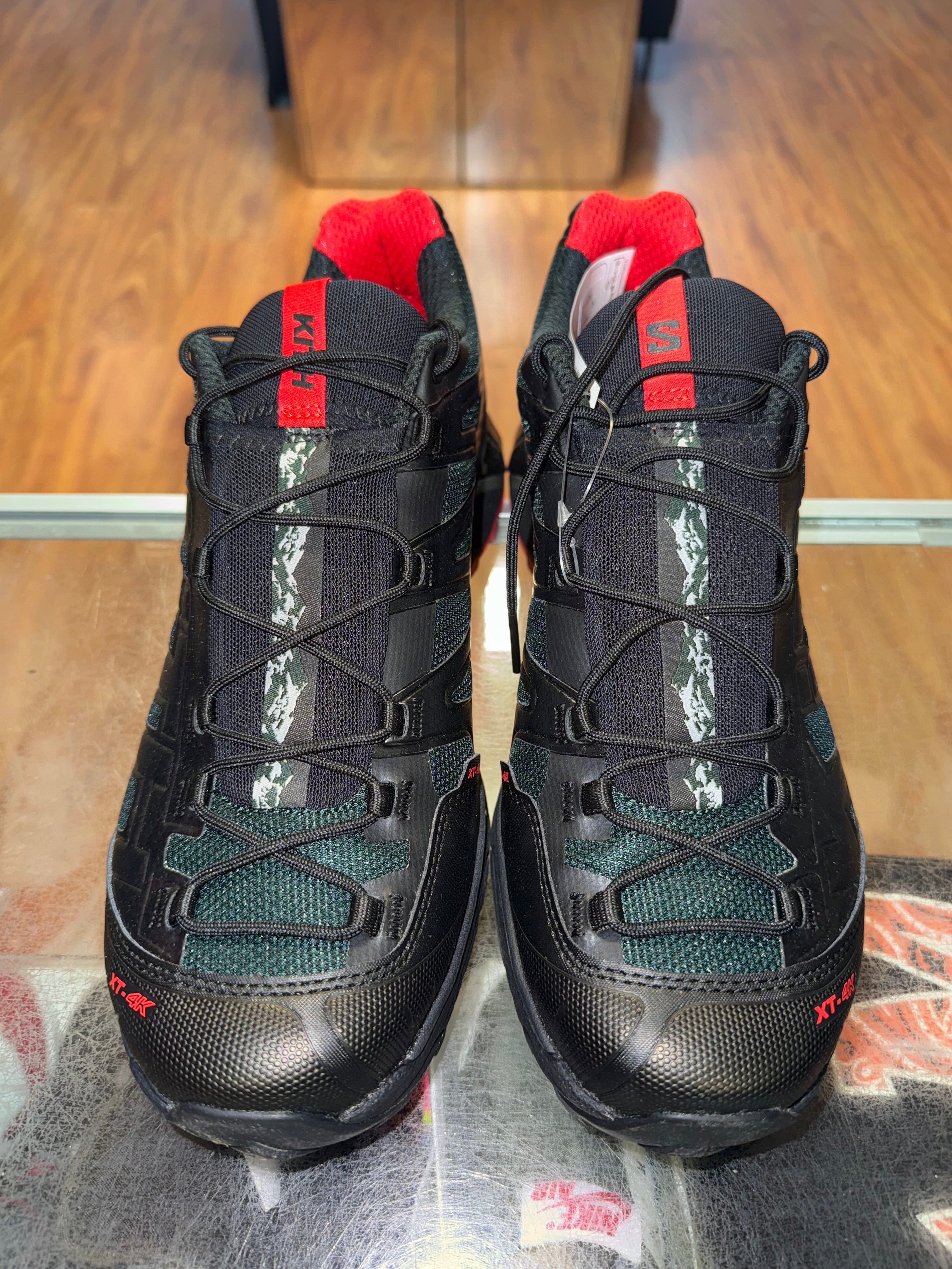 Size 12 Kith x Salomon XT-4 “Kithmas Black” Brand New