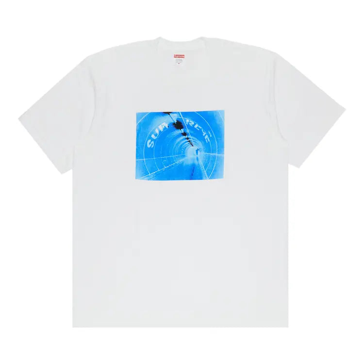 Size XL Supreme Tunnel Tee "White"