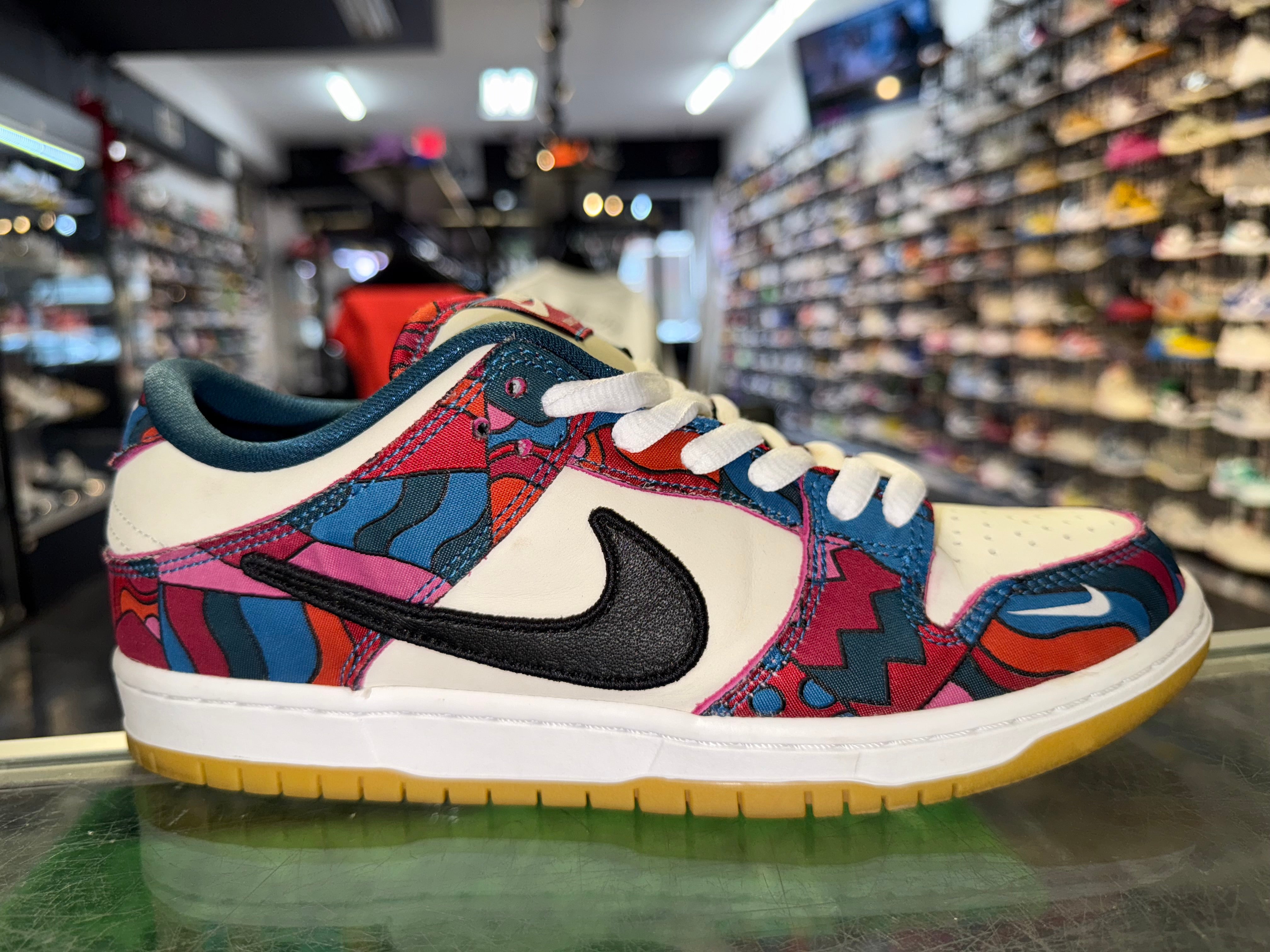 Size 8 Dunk Low SB "Parra"