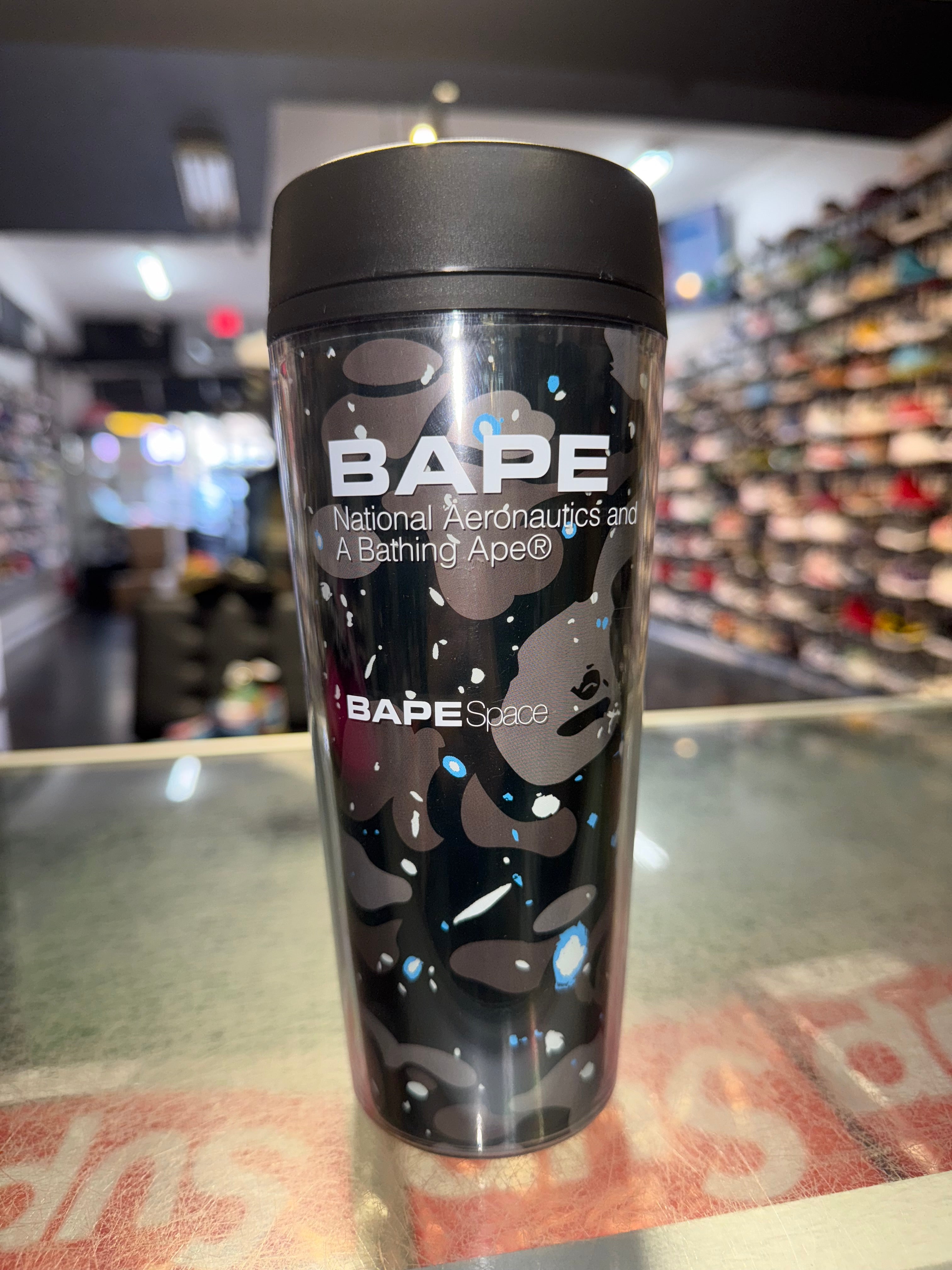 Bape Space Camo Tumbler “Black” Brand New