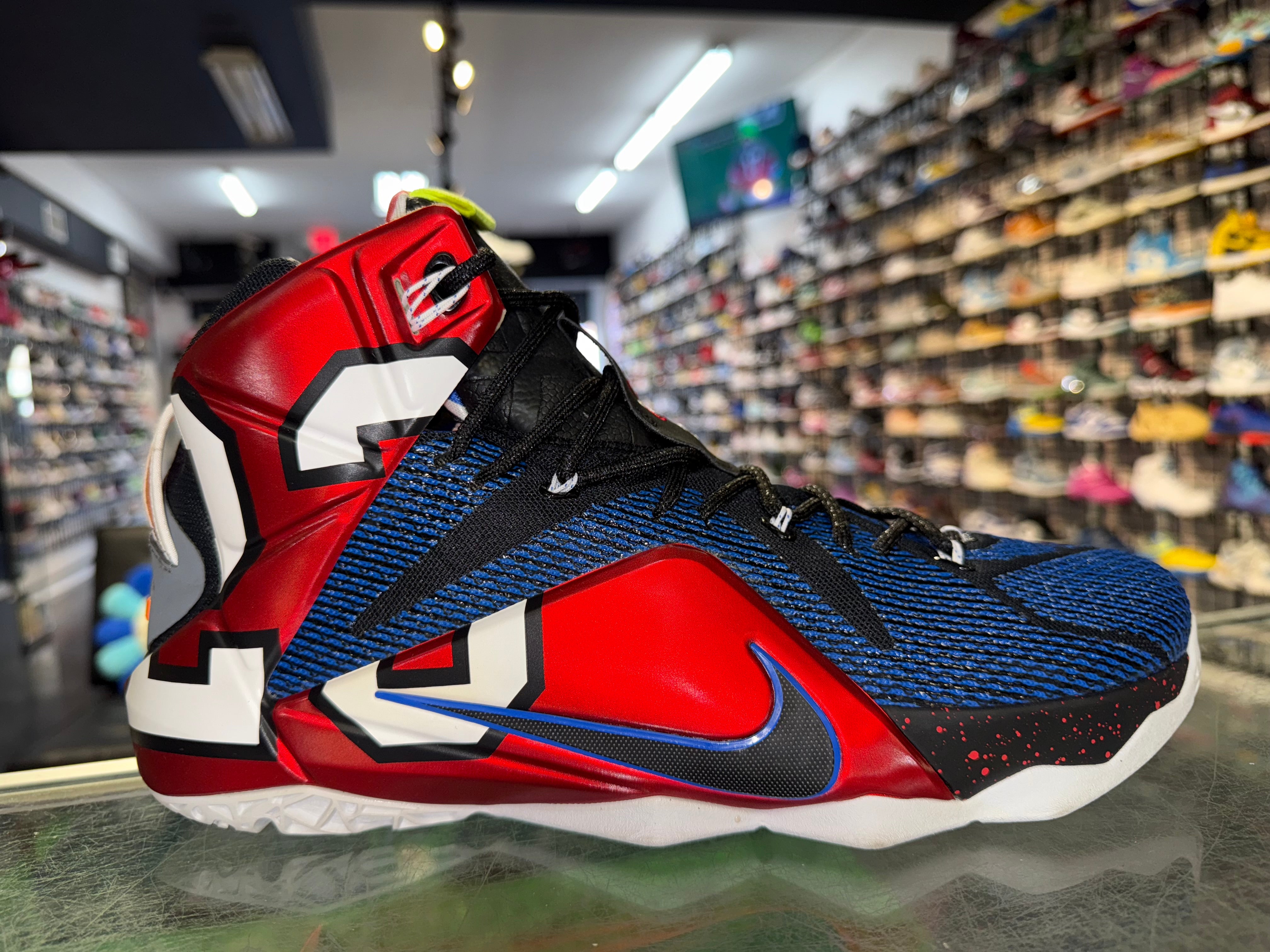 Size 12 Lebron 12 "What The Lebron"