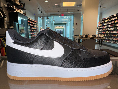 Size 7.5 Air Force 1 Low “Black White Gum” Brand New (Mall)