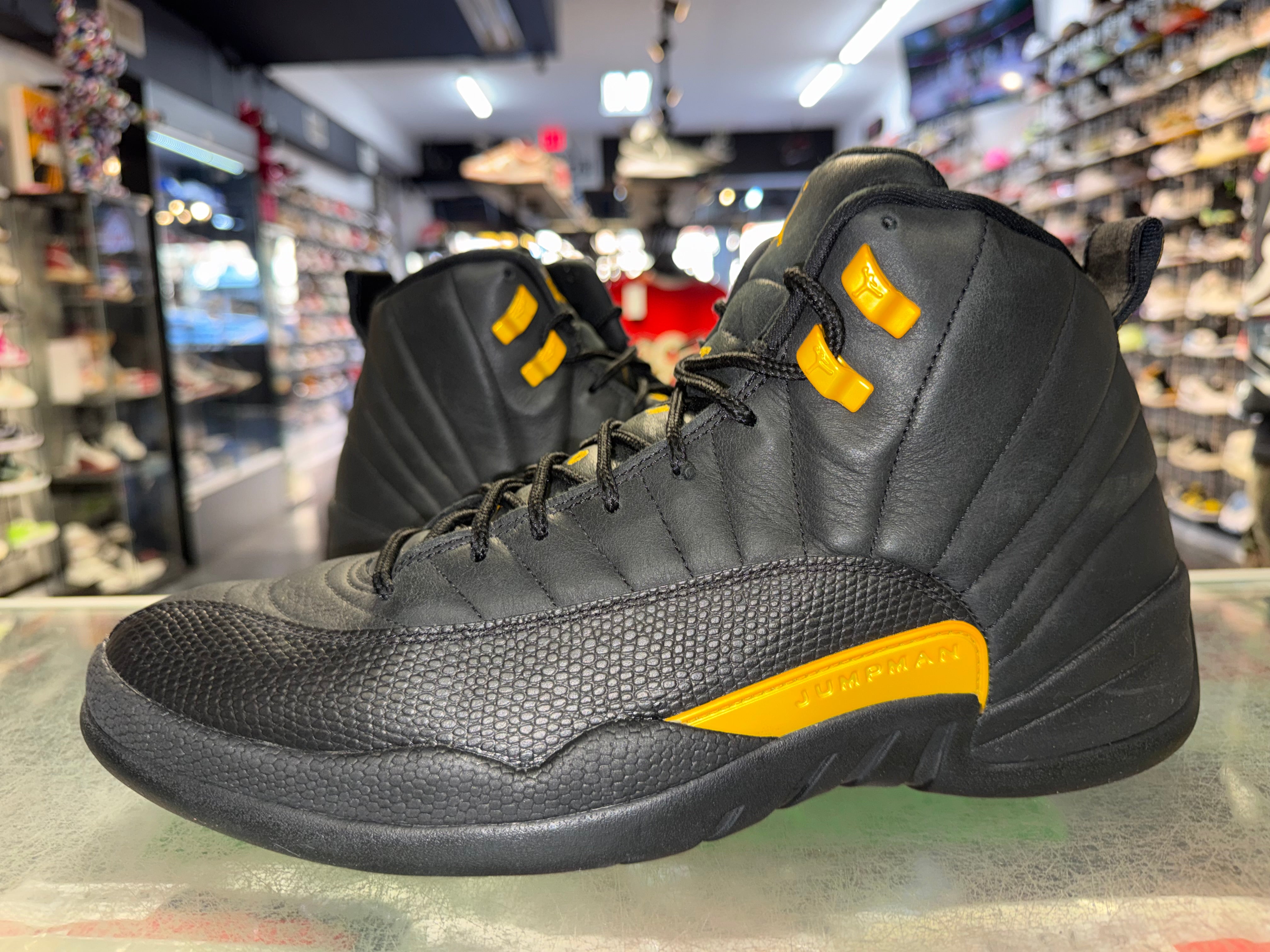 Size 13 Air Jordan 12 "Black Taxi"