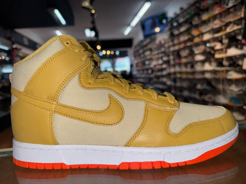 Size 10 Dunk High “Wheat Gold” Brand New