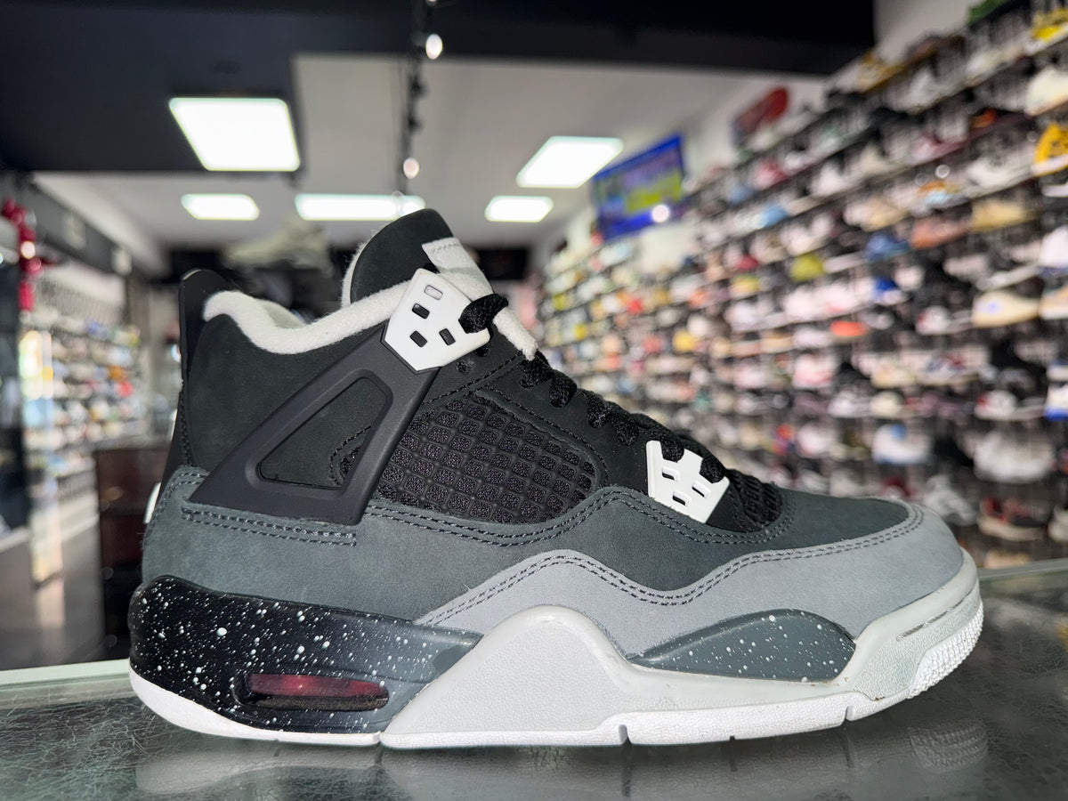 Size 4.5y Air Jordan 4 “Fear”