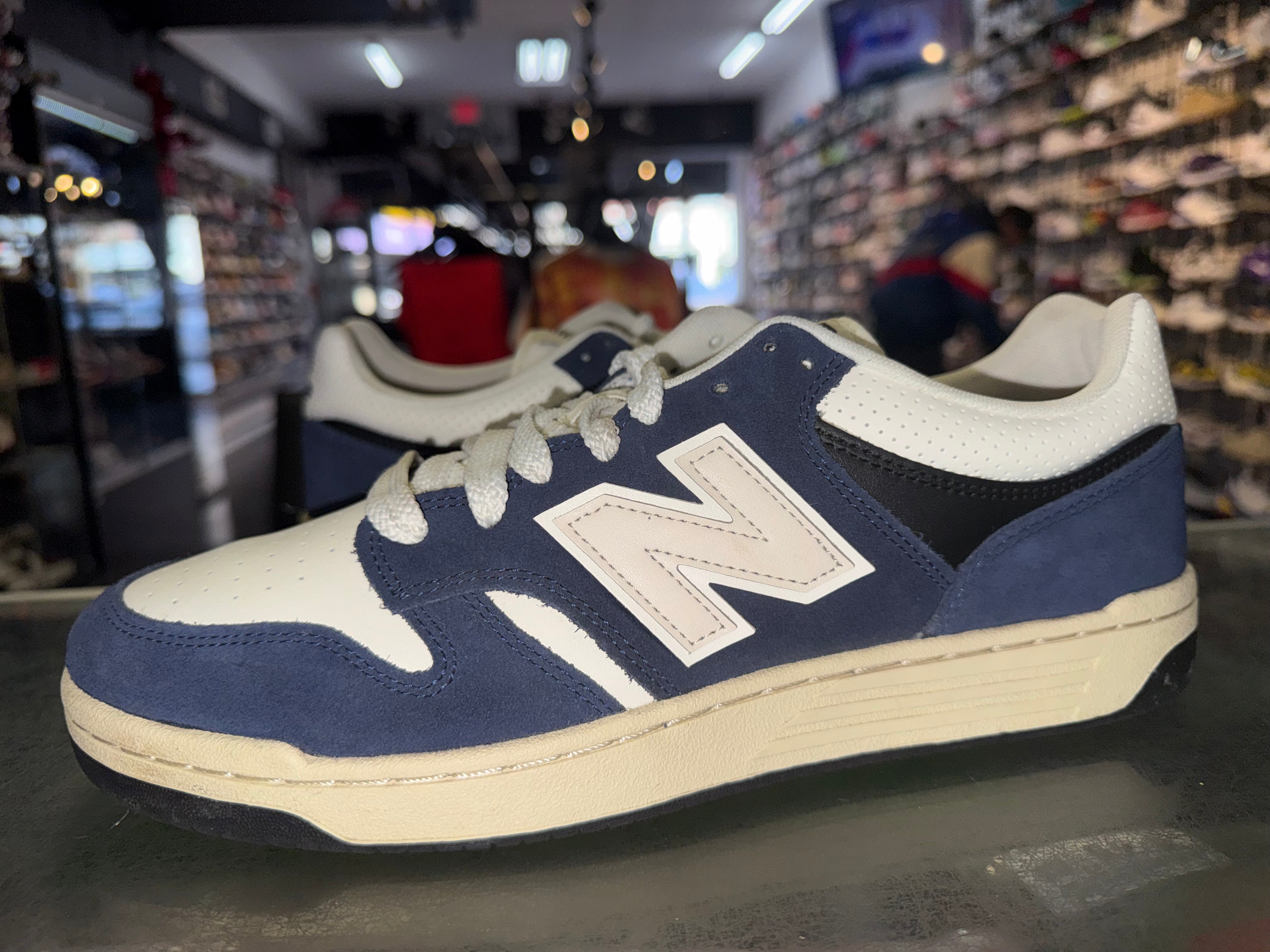Size 12 New Balance 480 "Navy Sea Salt"