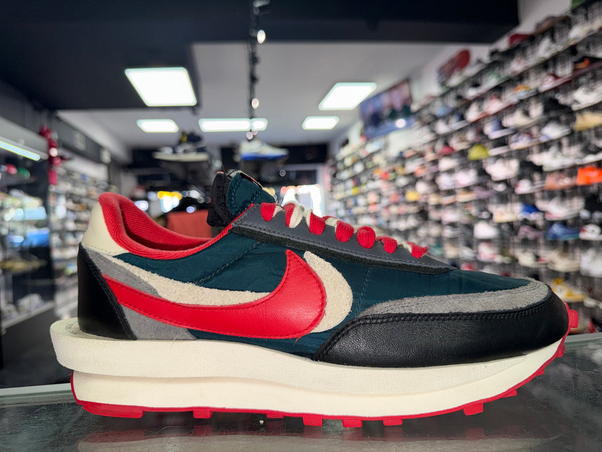 Size 11.5 LD Waffle Sacai Undercover "Midnight Spruce University Red"