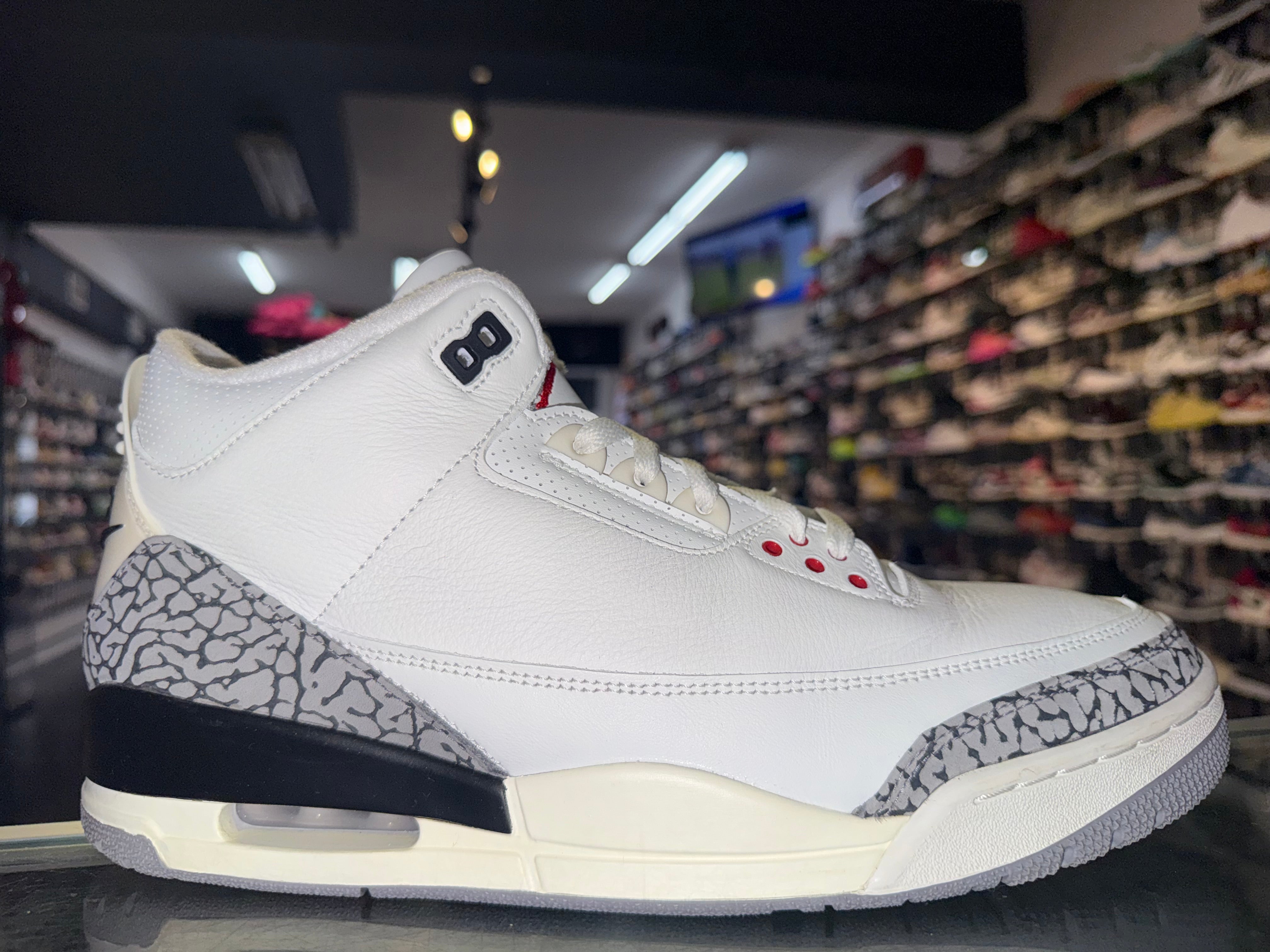 Size 12 Air Jordan 3 "White Cement Reimagined"