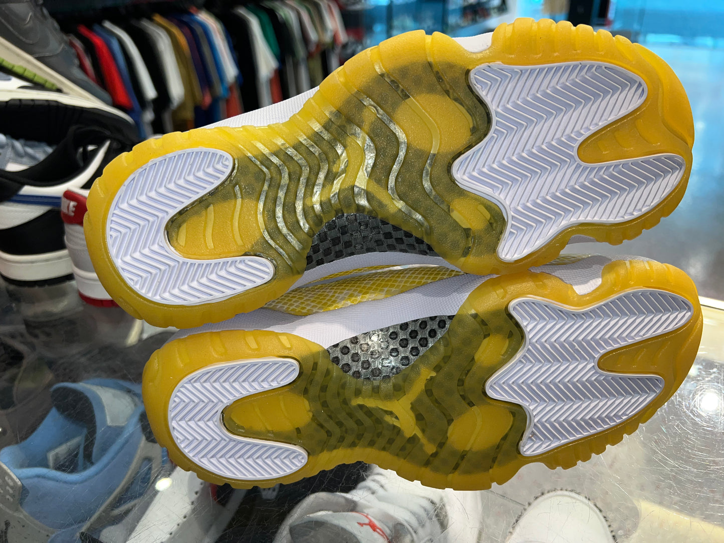 Size 6.5 (8w) Air Jordan 11 Low “Yellow Snakeskin” Brand New (Mall)