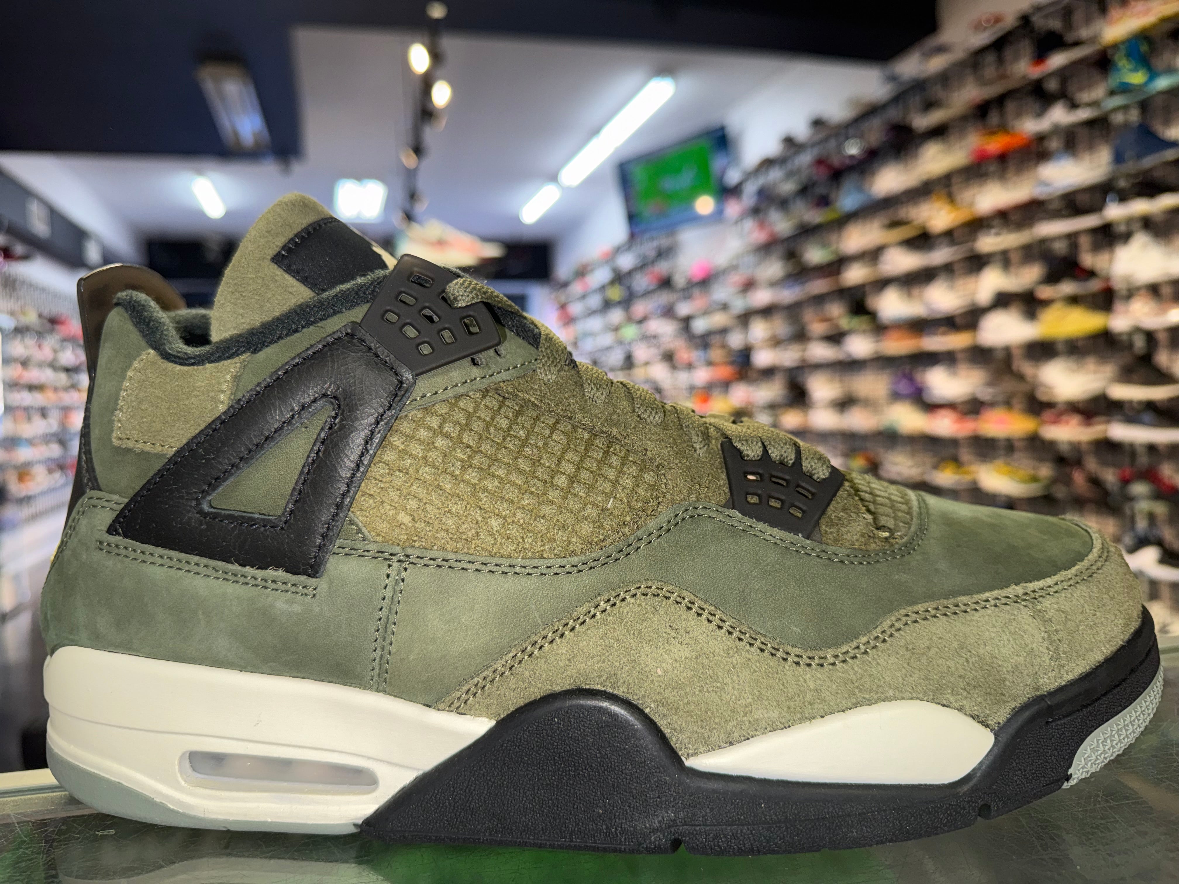 Size 13 Air Jordan 4 “Craft Olive” Brand New