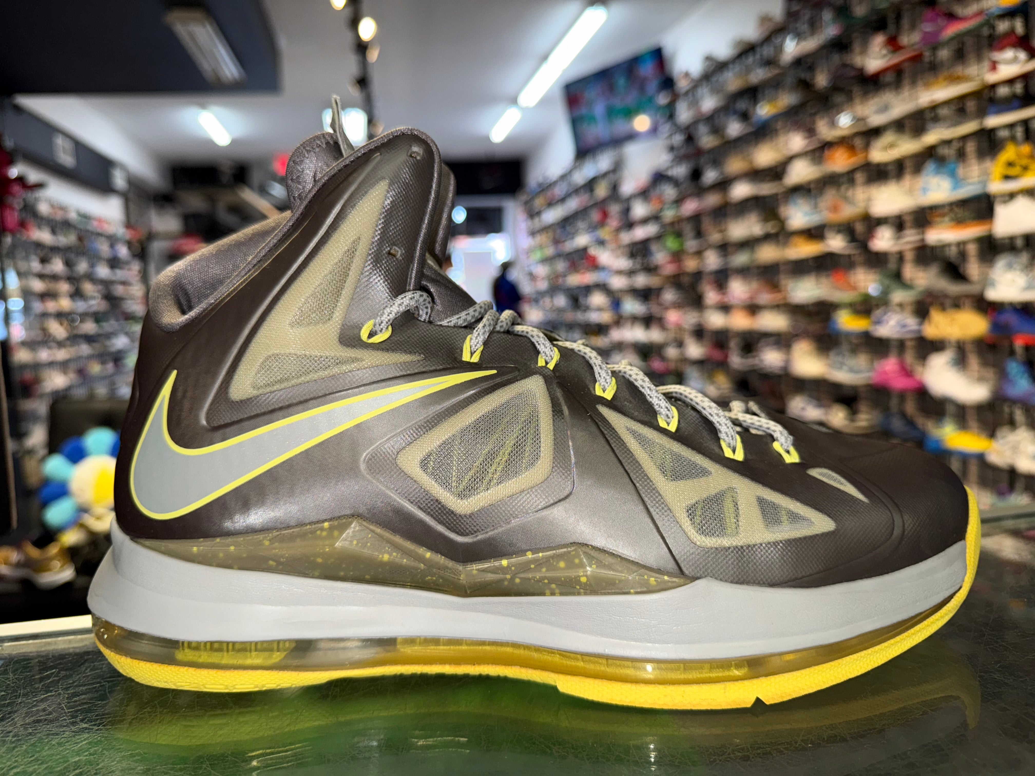 Size 11.5 Lebron 10 "Canary"