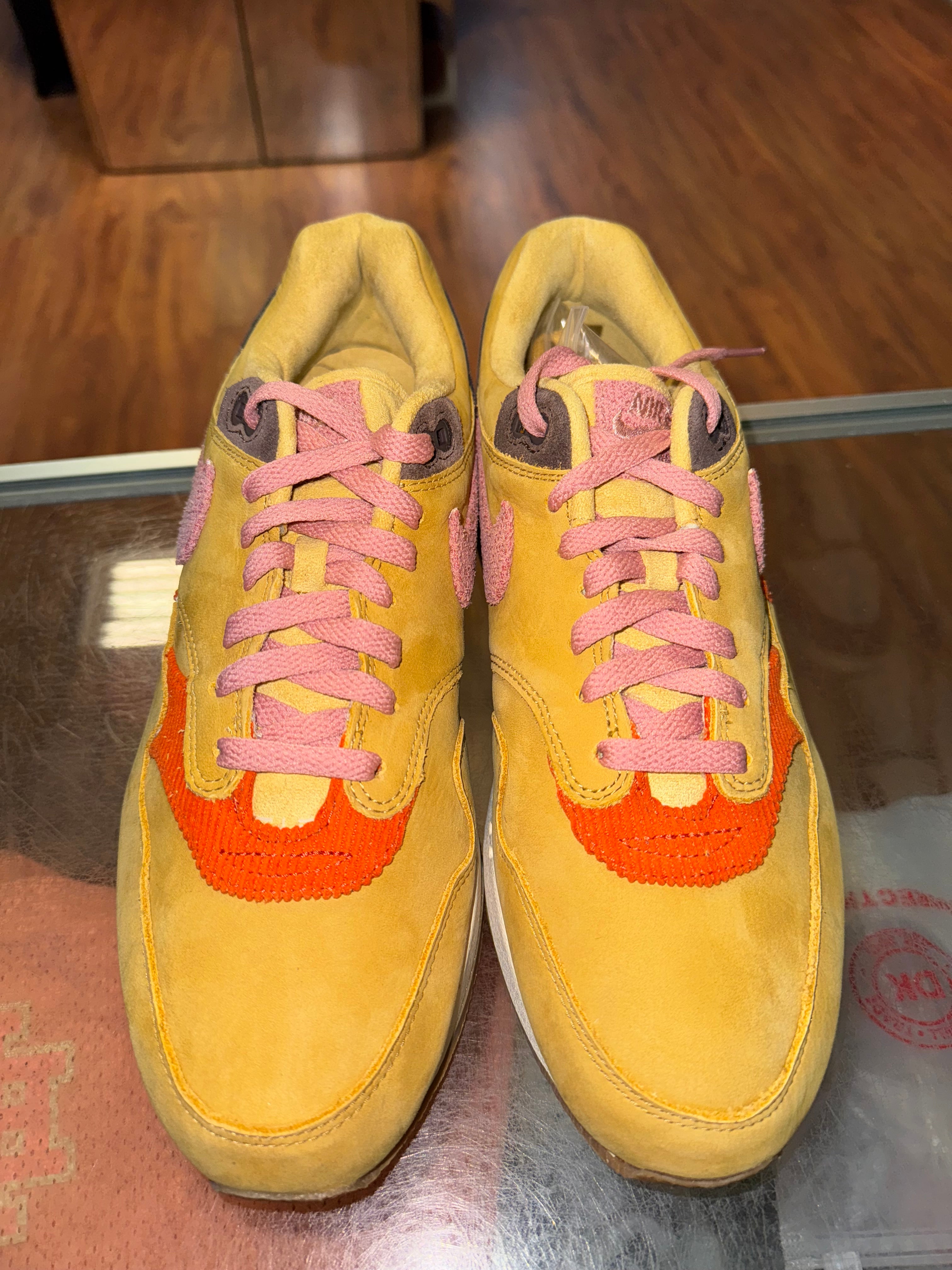 Size 10.5 Air Max 1 “Crepe Wheat Gold” Brand New