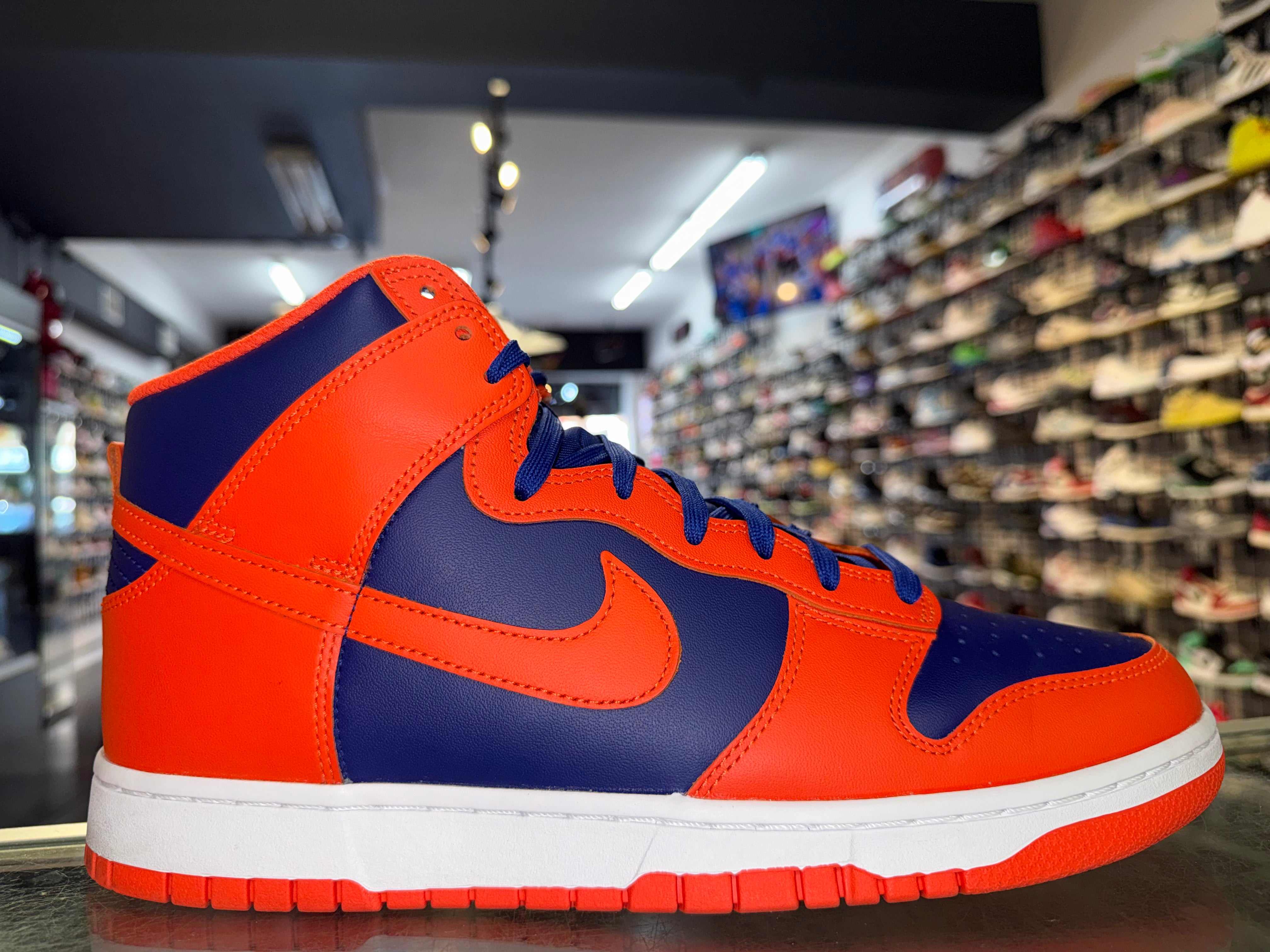 Size 12 Dunk High "Knicks"