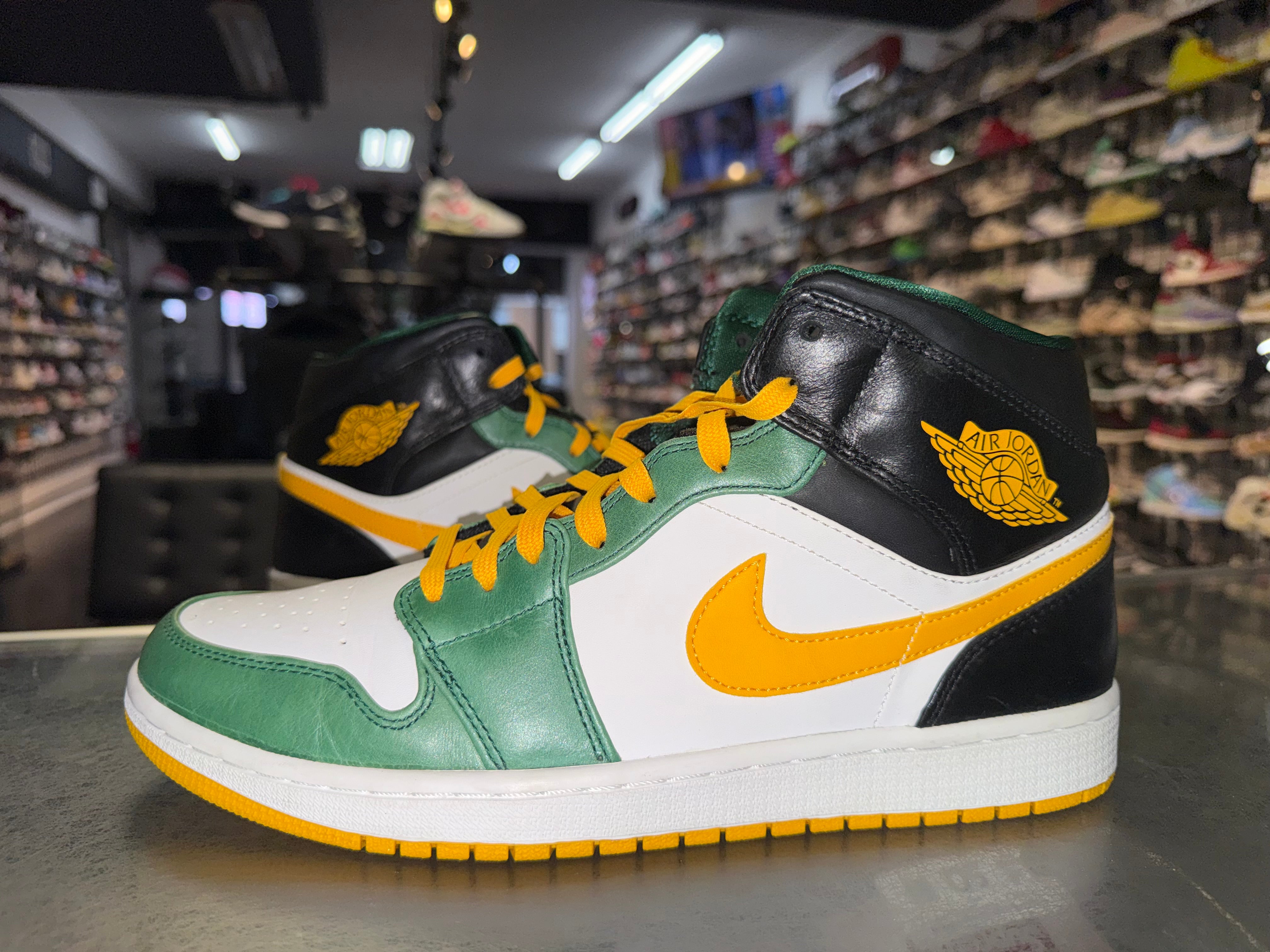 Size 12 Air Jordan 1 Mid “Sonics”
