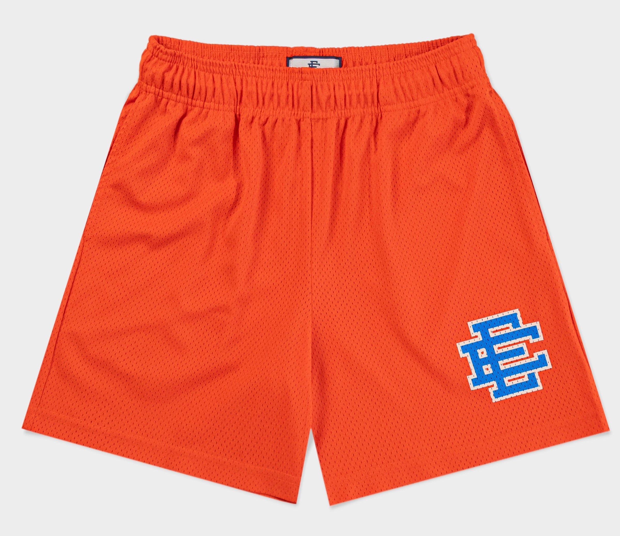 Size M Eric Emanuel EE Shorts “Orange/Blue” Brand New