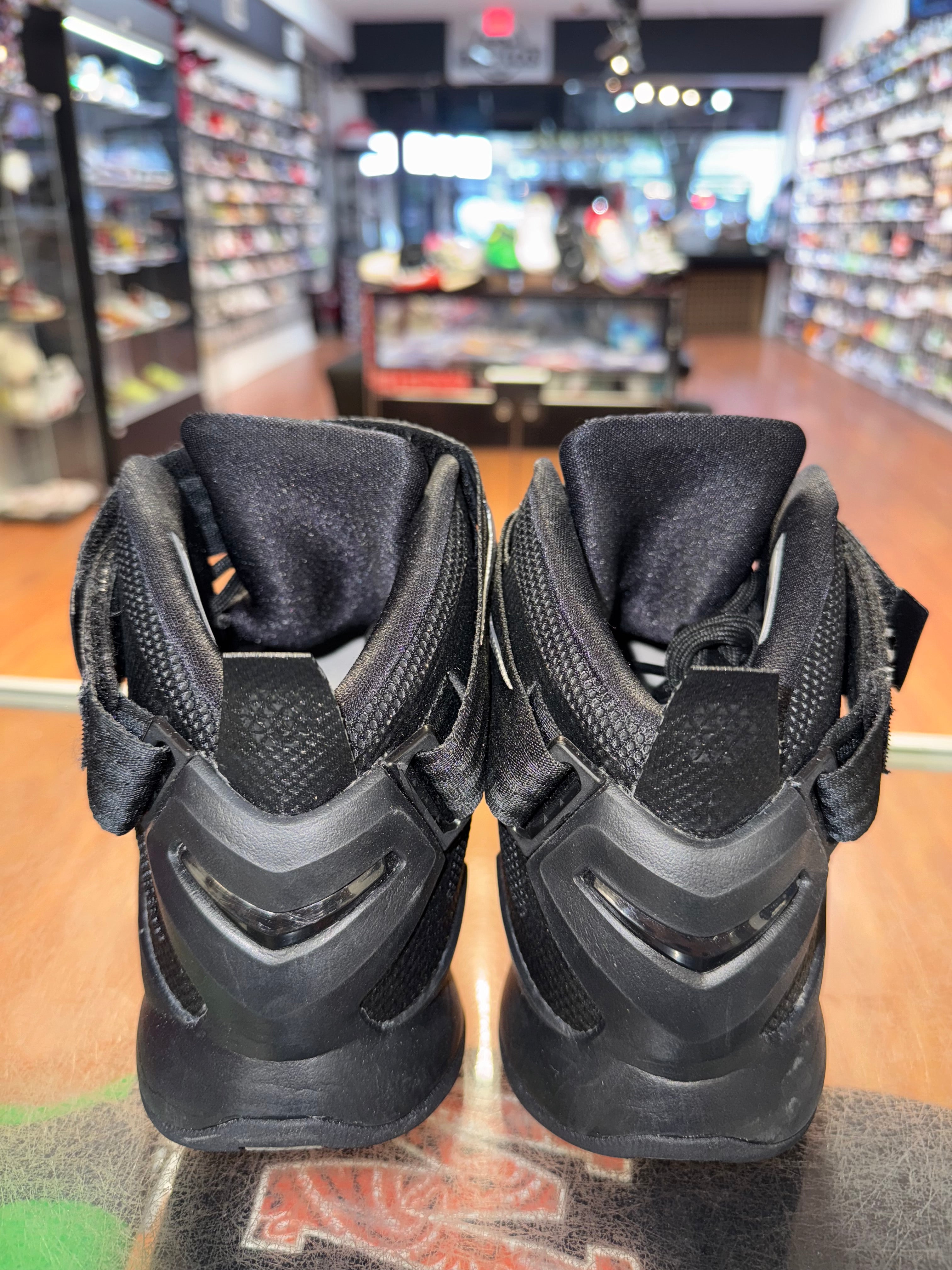 Size 13 Lebron Zoom Soldier 9 "Black"