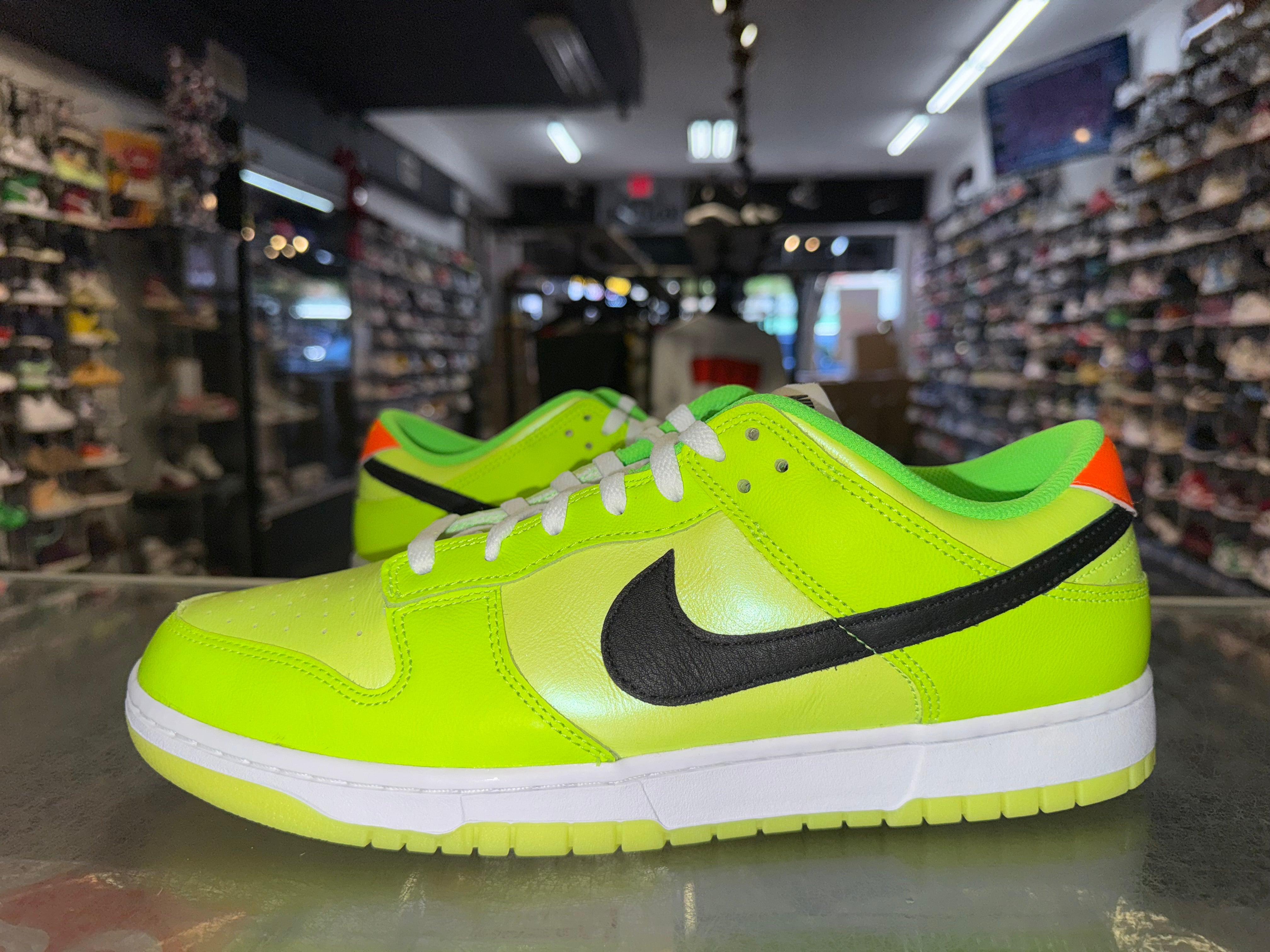 Size 13 Dunk Low "Splash Volt" Worn 1x