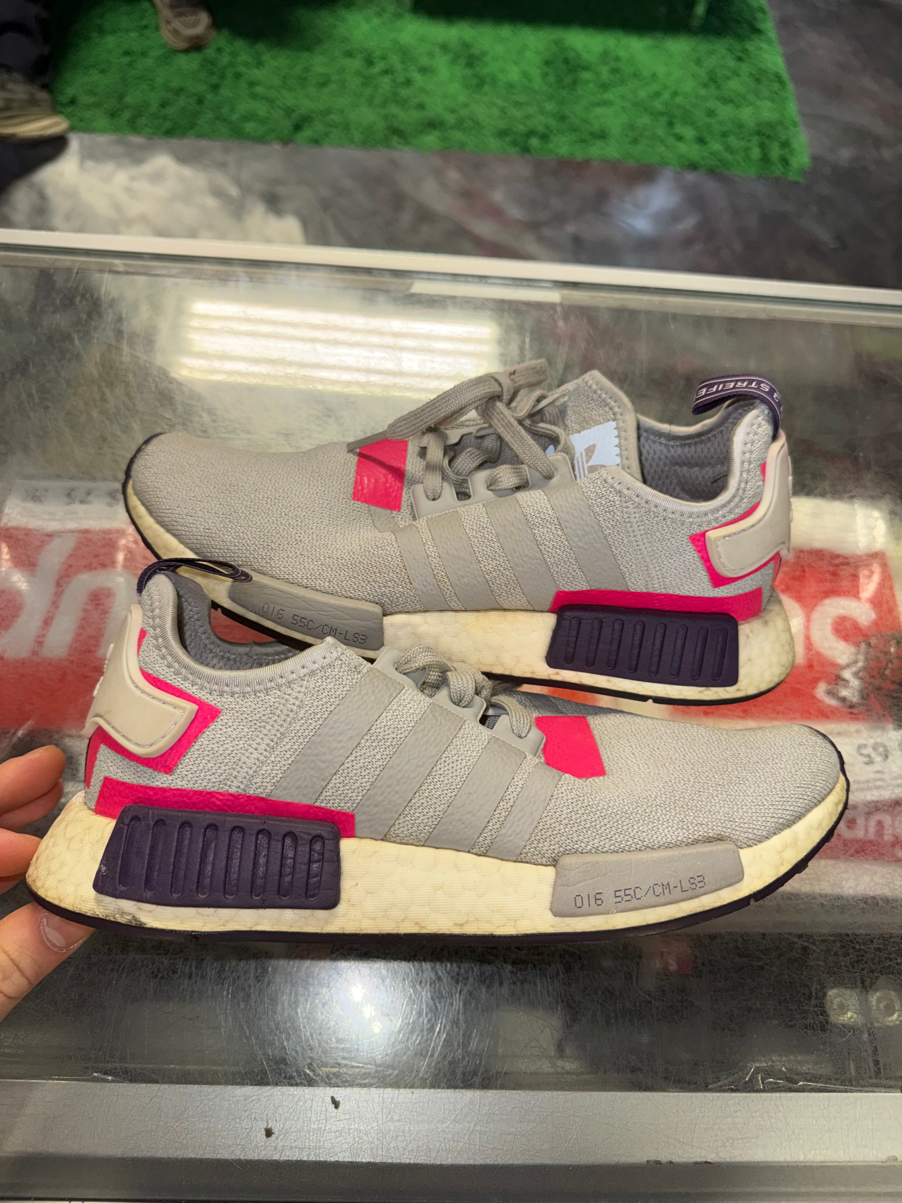 Size 8.5W Adidas NMD "Grey Purple" - NB