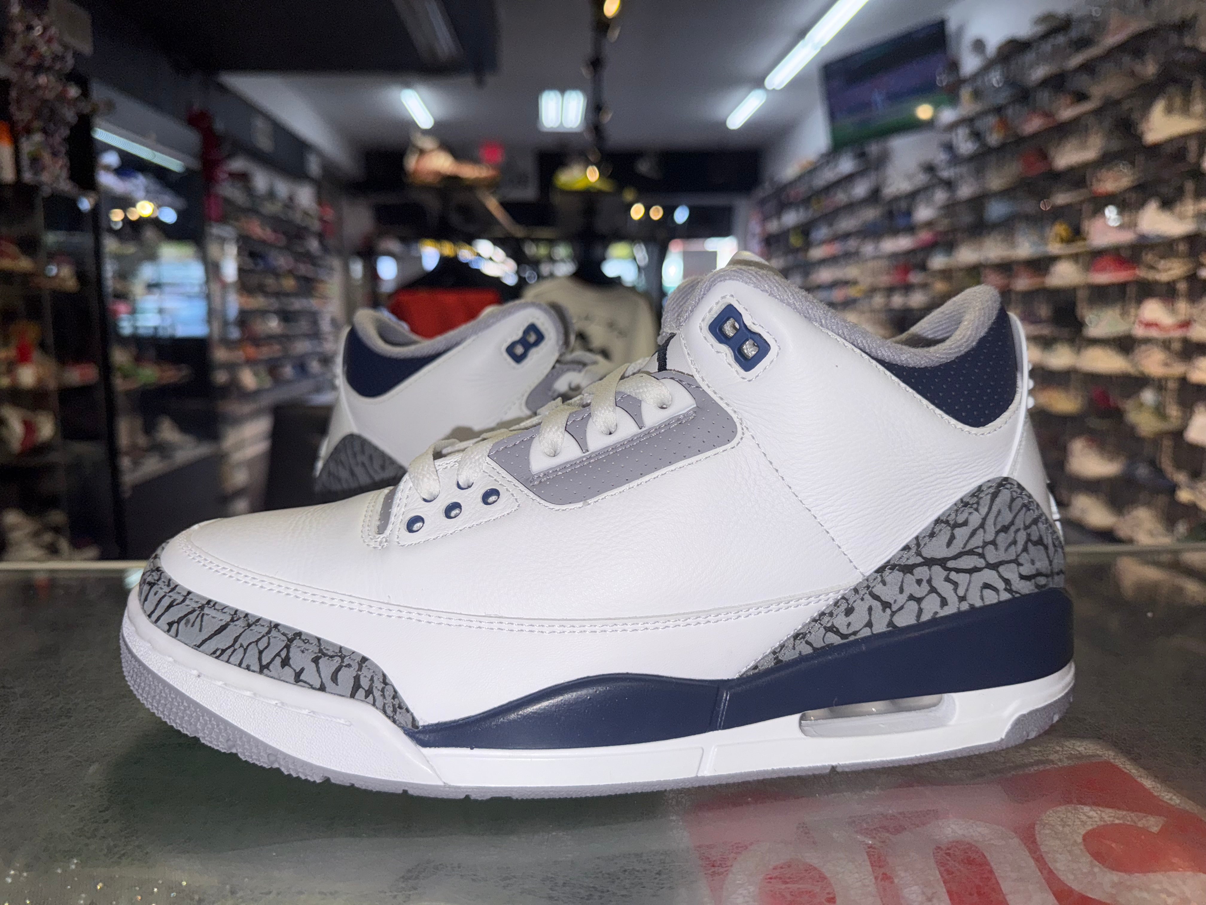 Size 10.5 Air Jordan 3 "Midnight Navy"