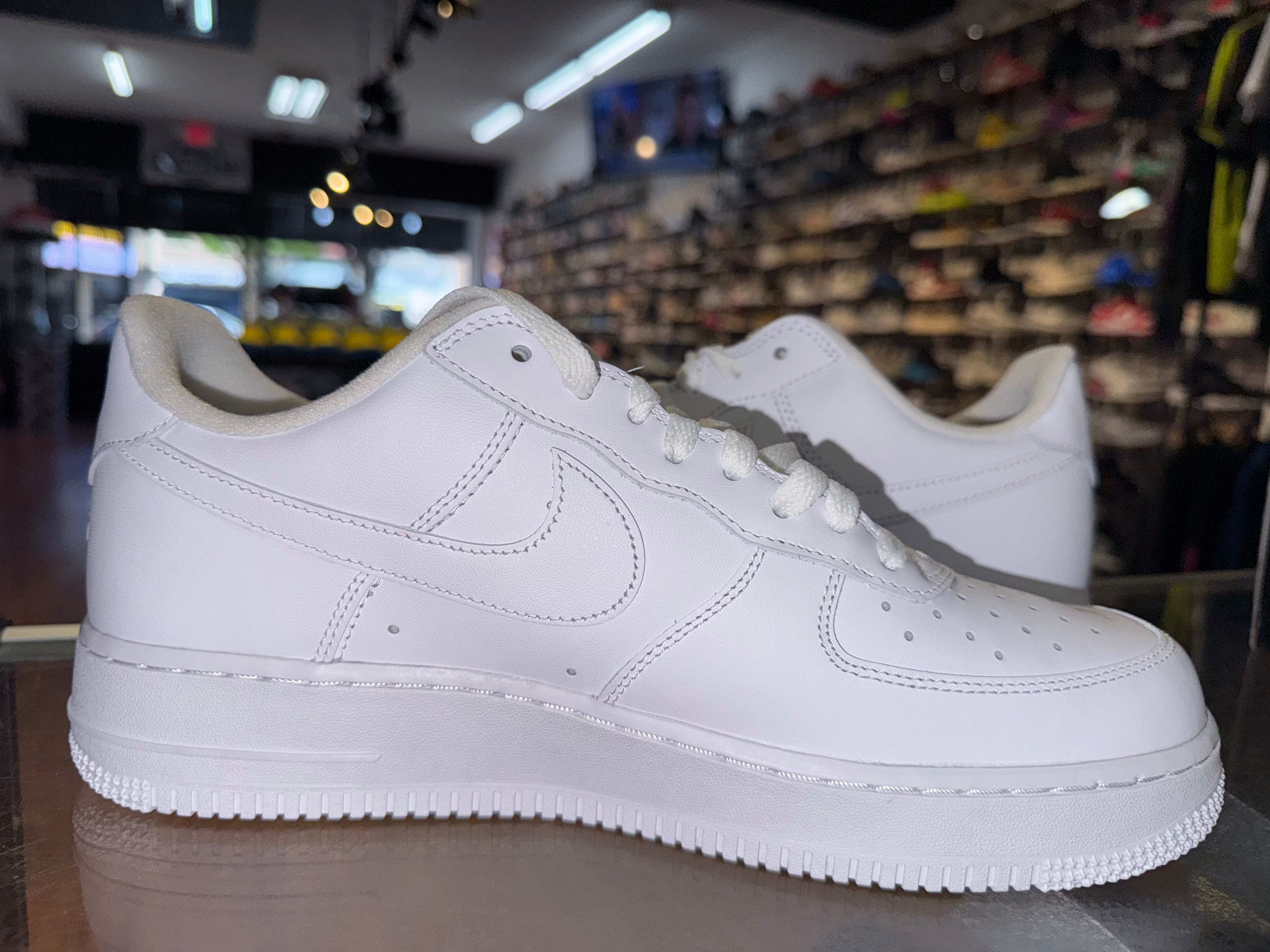Size 10 Air Force 1 Supreme "White"