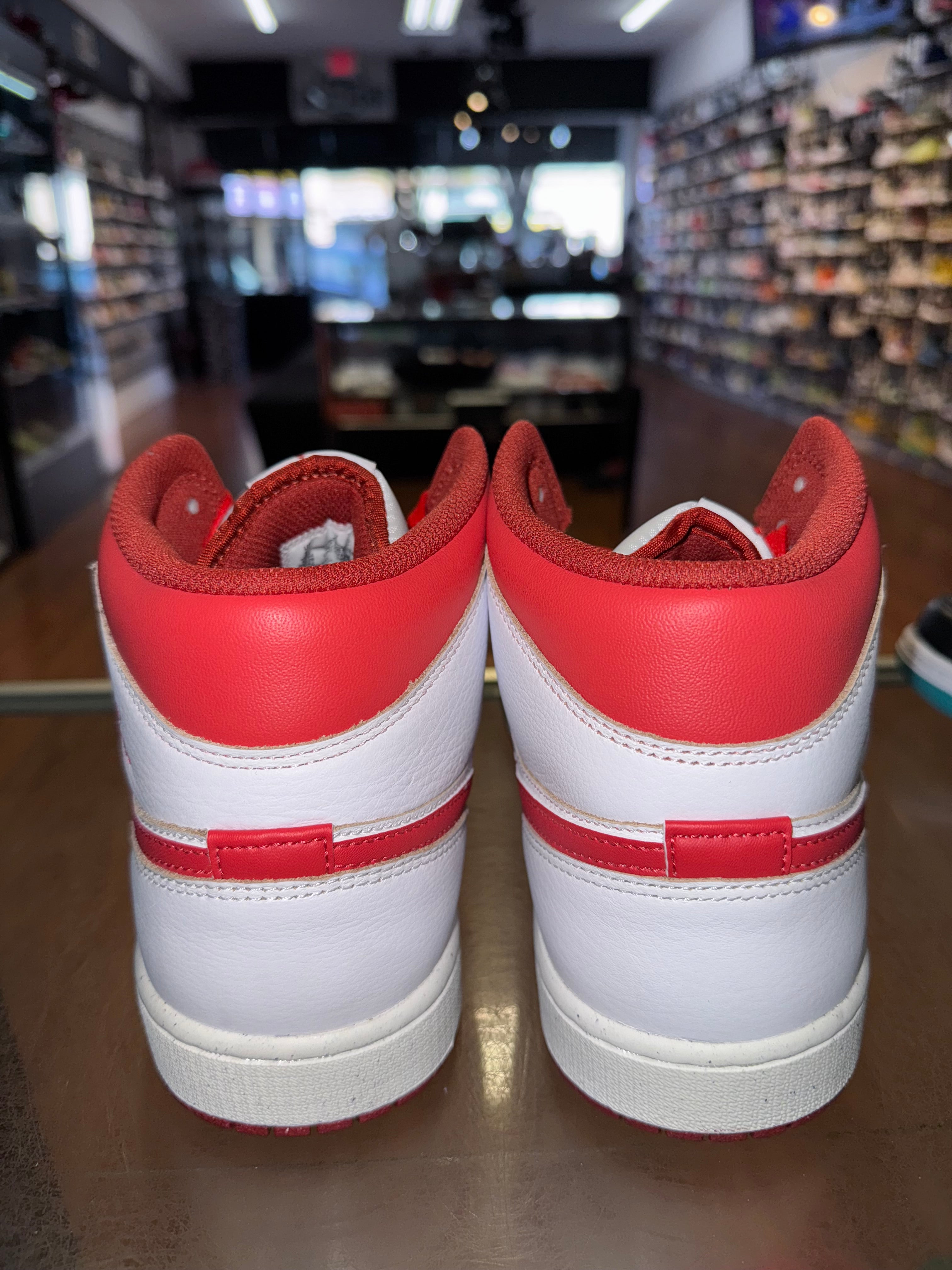 Size 10 Air Jordan 1 Mid "Dune Red" Brand New