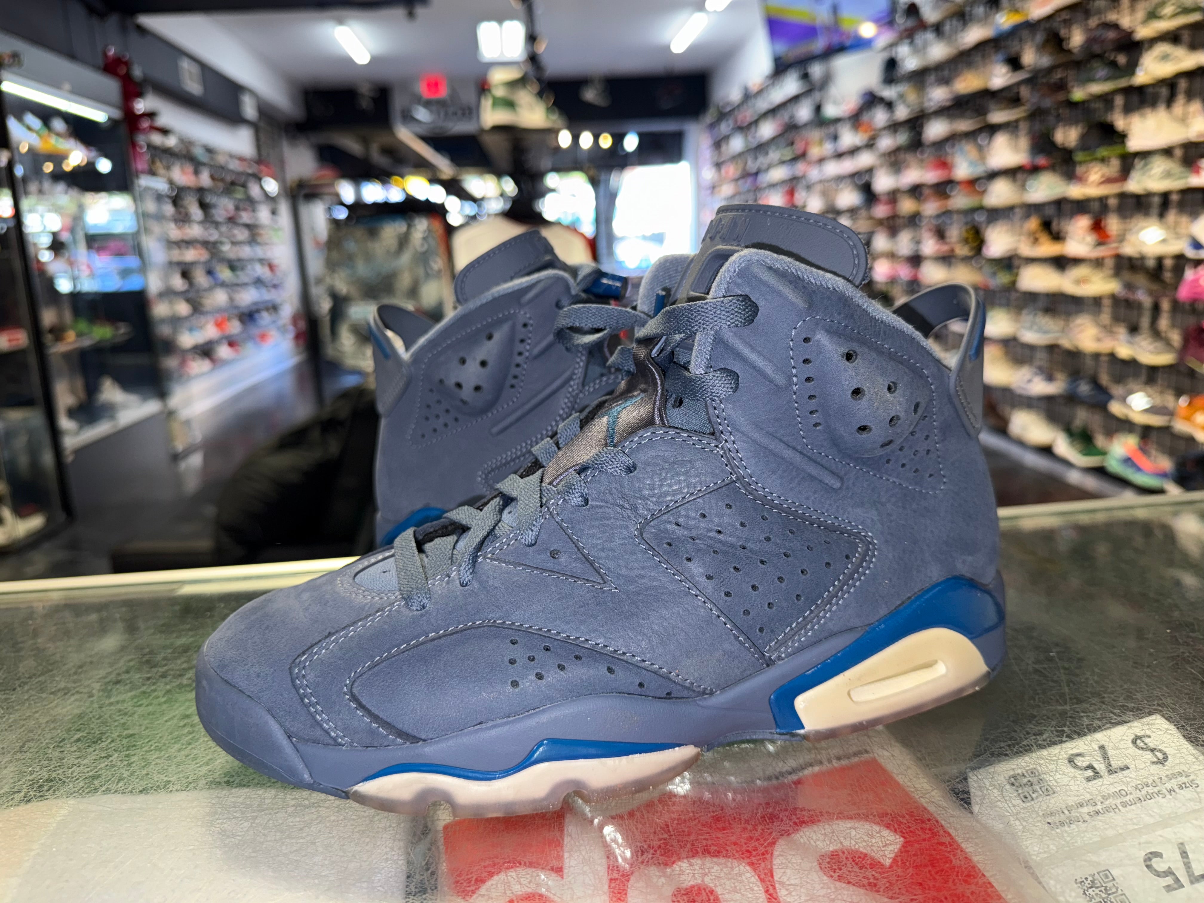 Size 8 Air Jordan 6 "Diffused Blue"