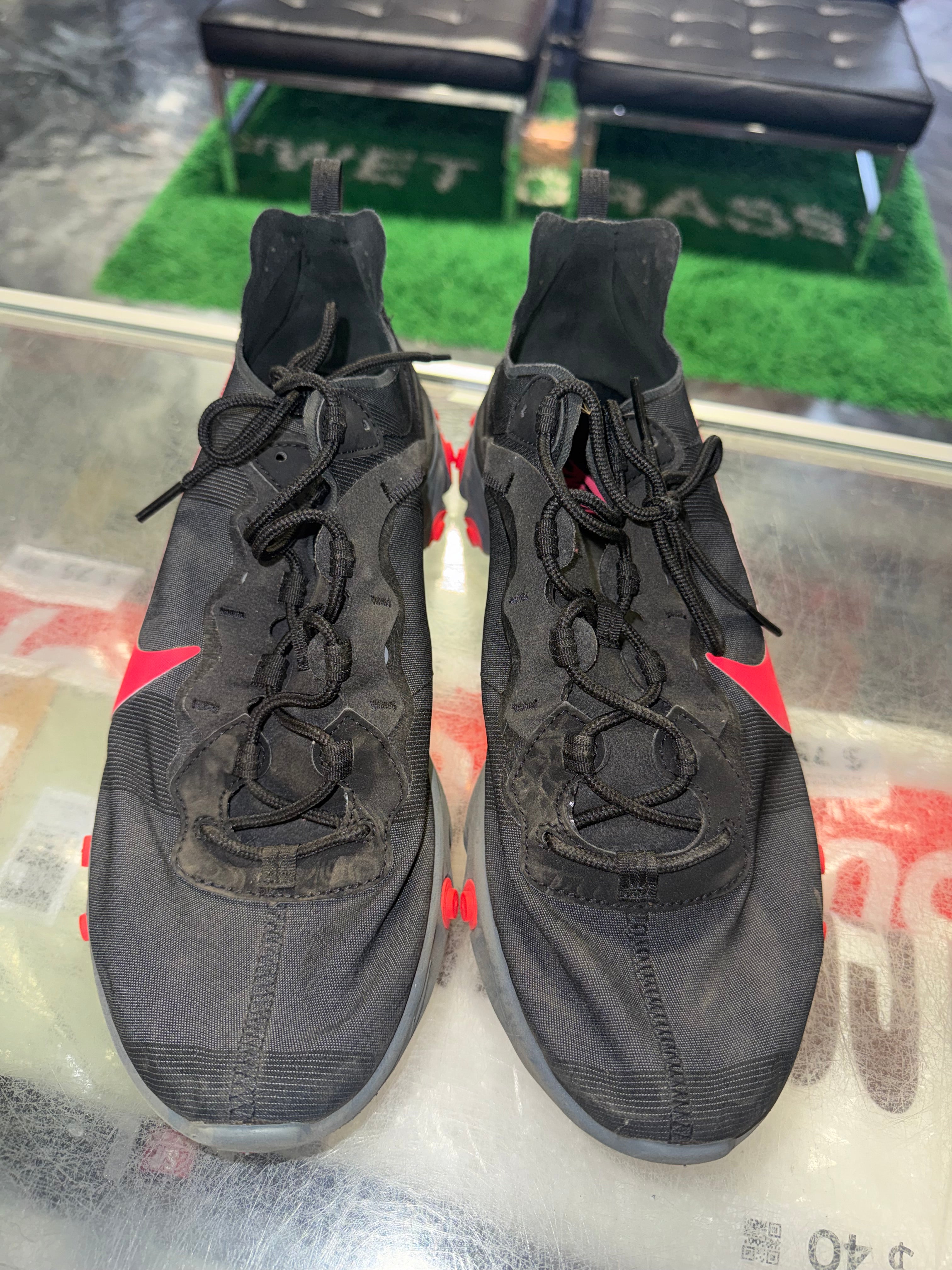 Size 11.5 React '87 "Black Red" - NB