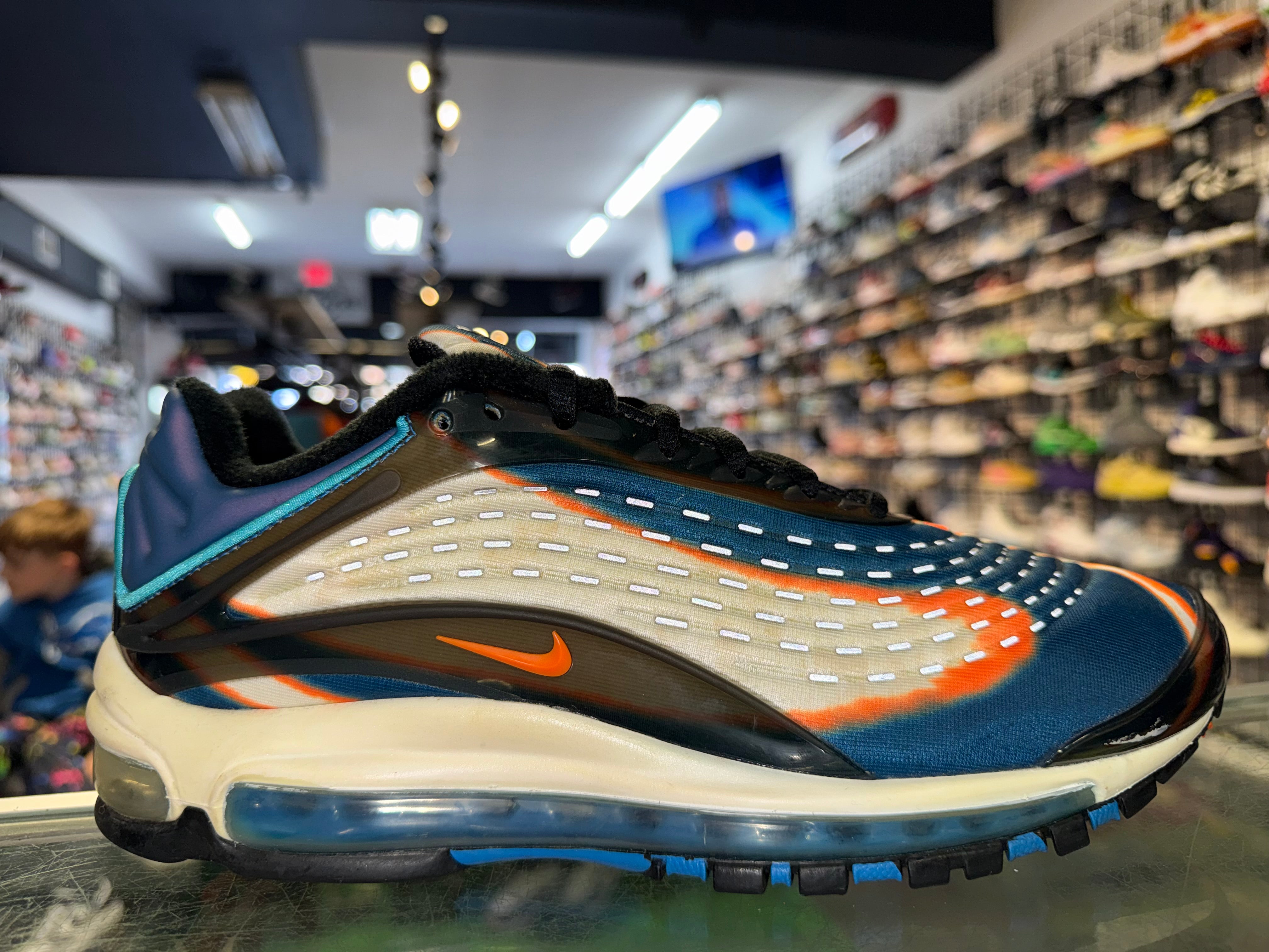Size 9.5 Air Max Deluxe "Blue Force"