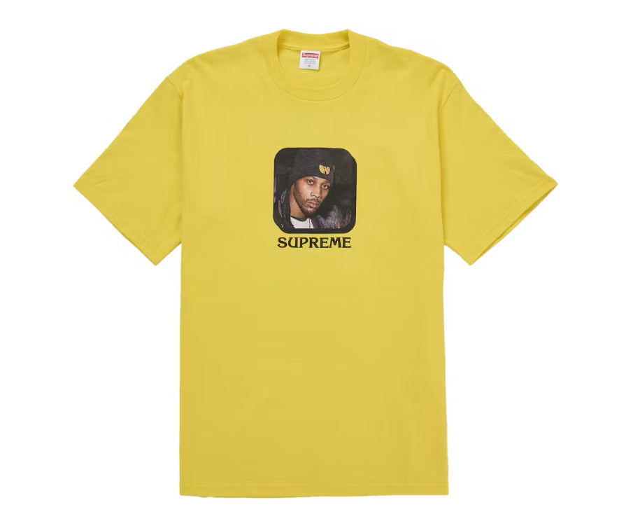 Size XL Supreme Wu-Tang Clan RZA Tee "Yellow" Brand New