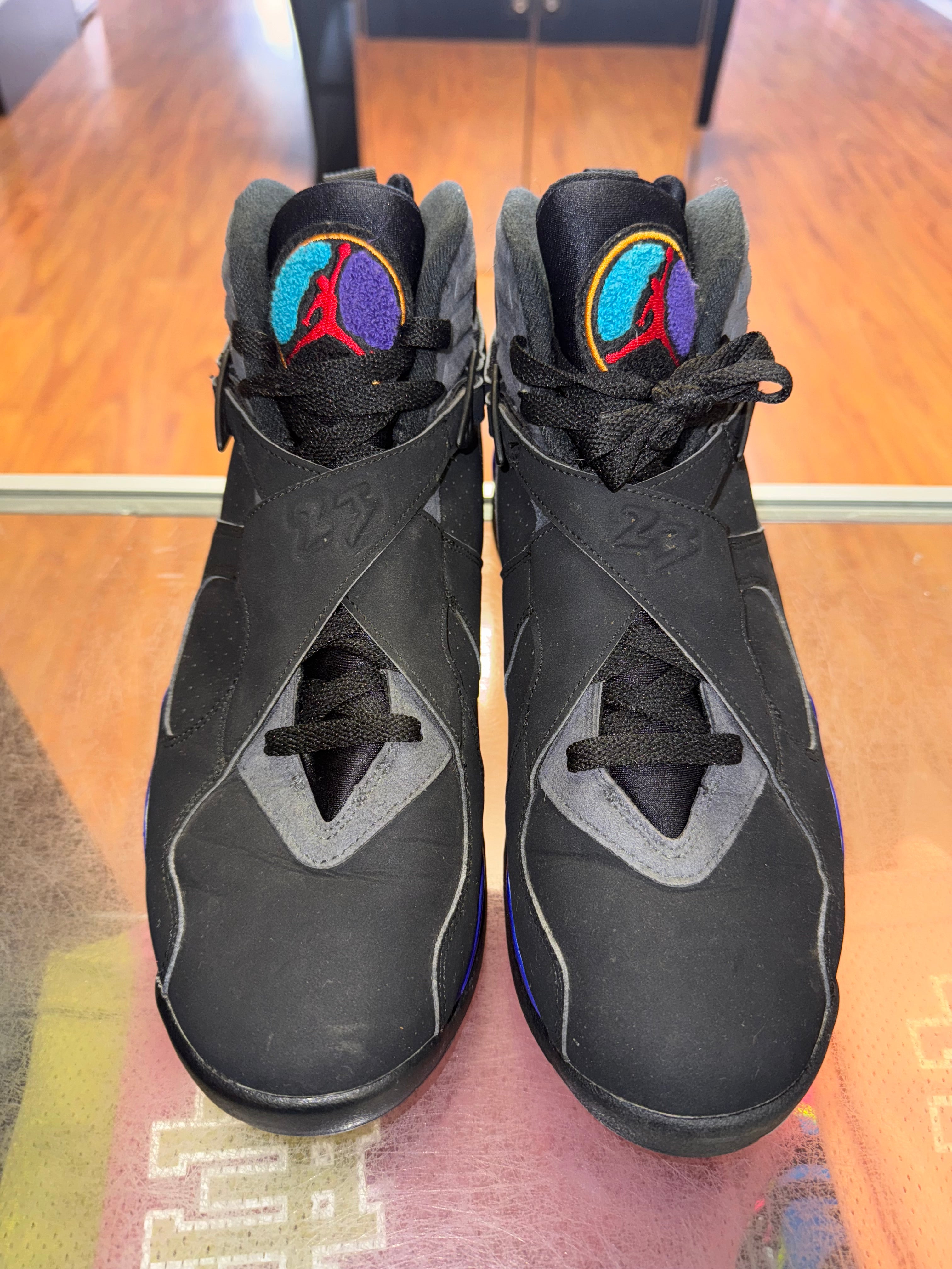 Size 10.5 Air Jordan 8 "Aqua" 2015
