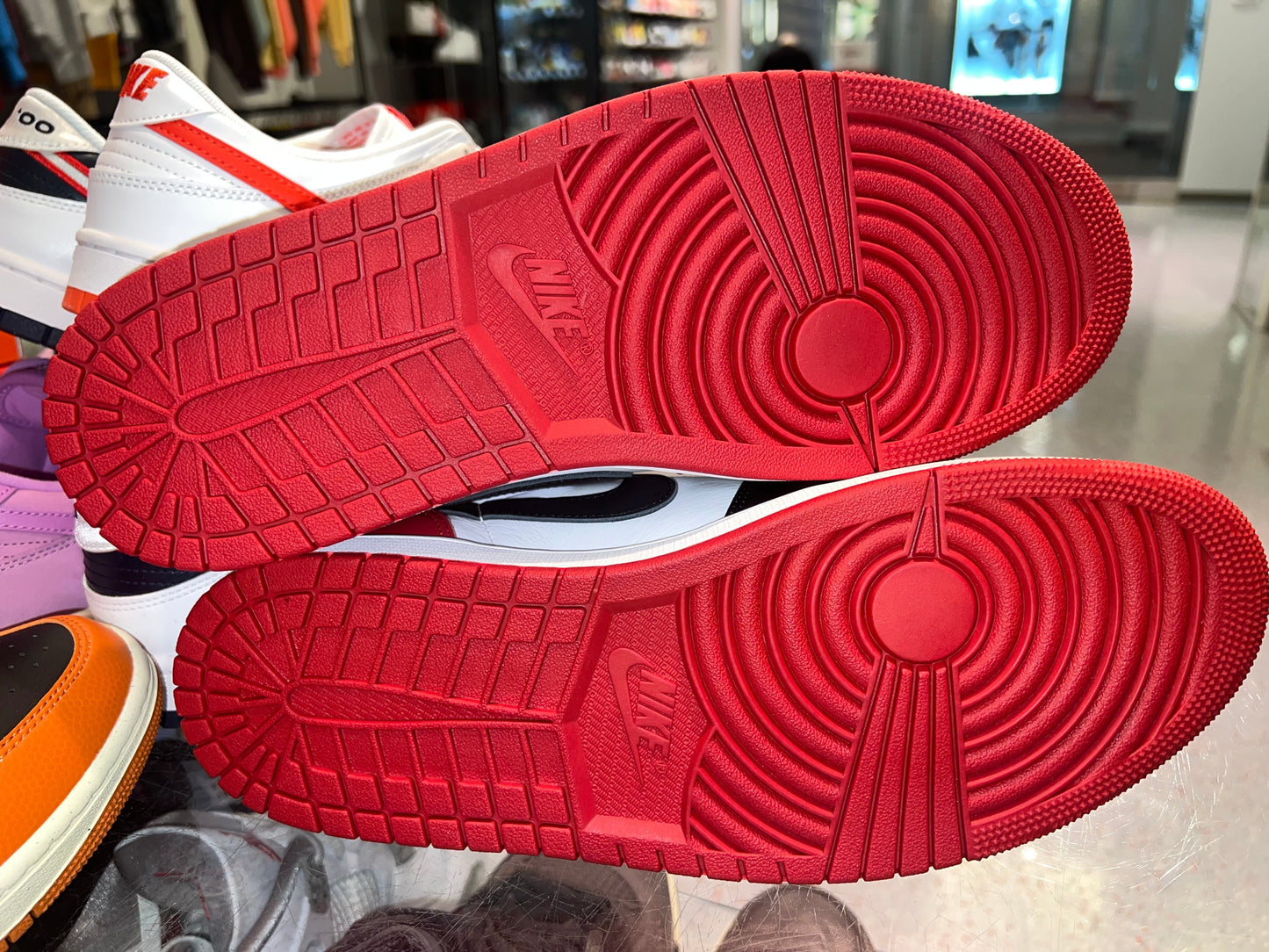 Size 10 Air Jordan 1 Low “Black Toe” Brand New (Mall)