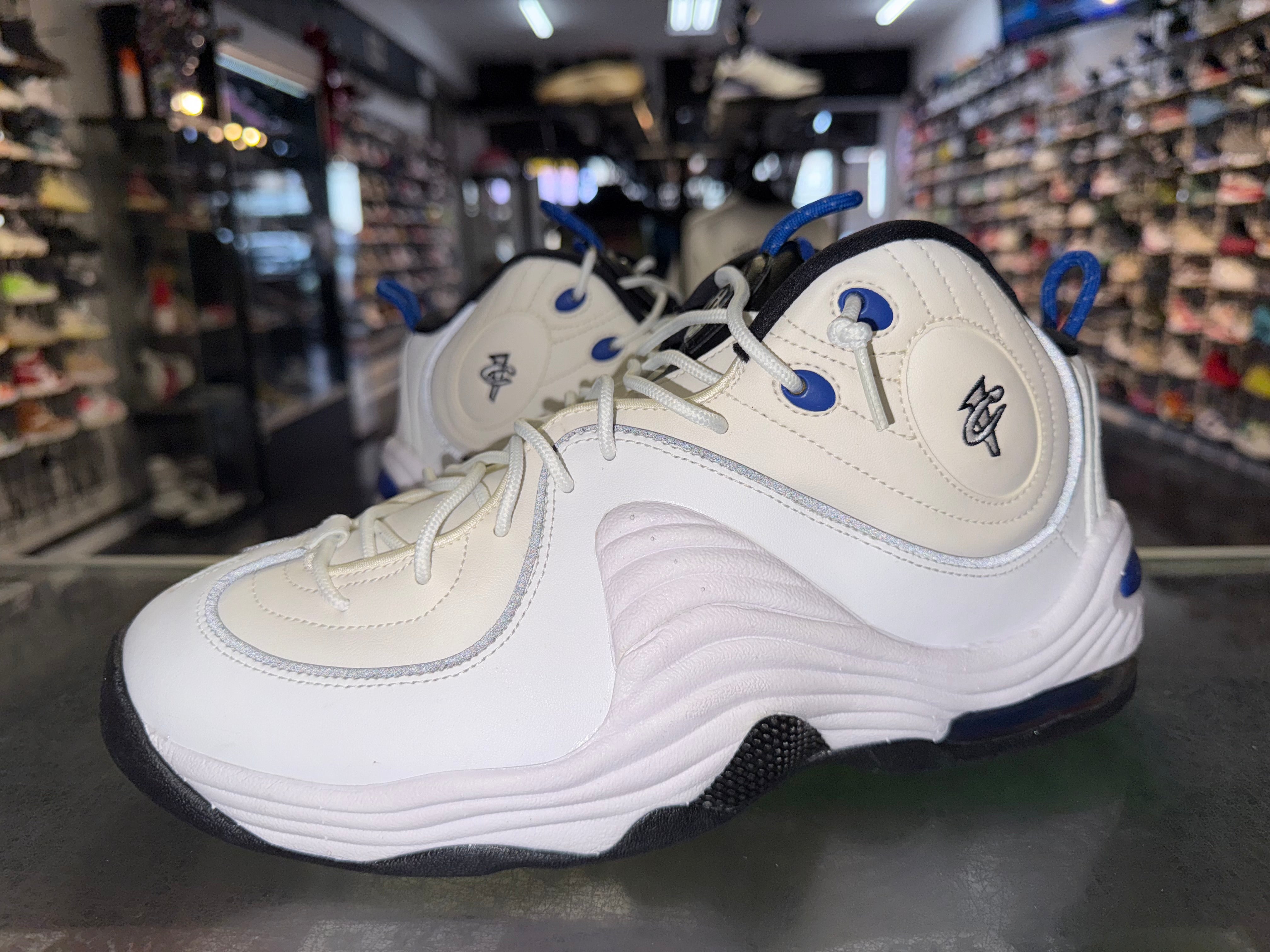 Size 11.5 Air Penny II "White Royal"