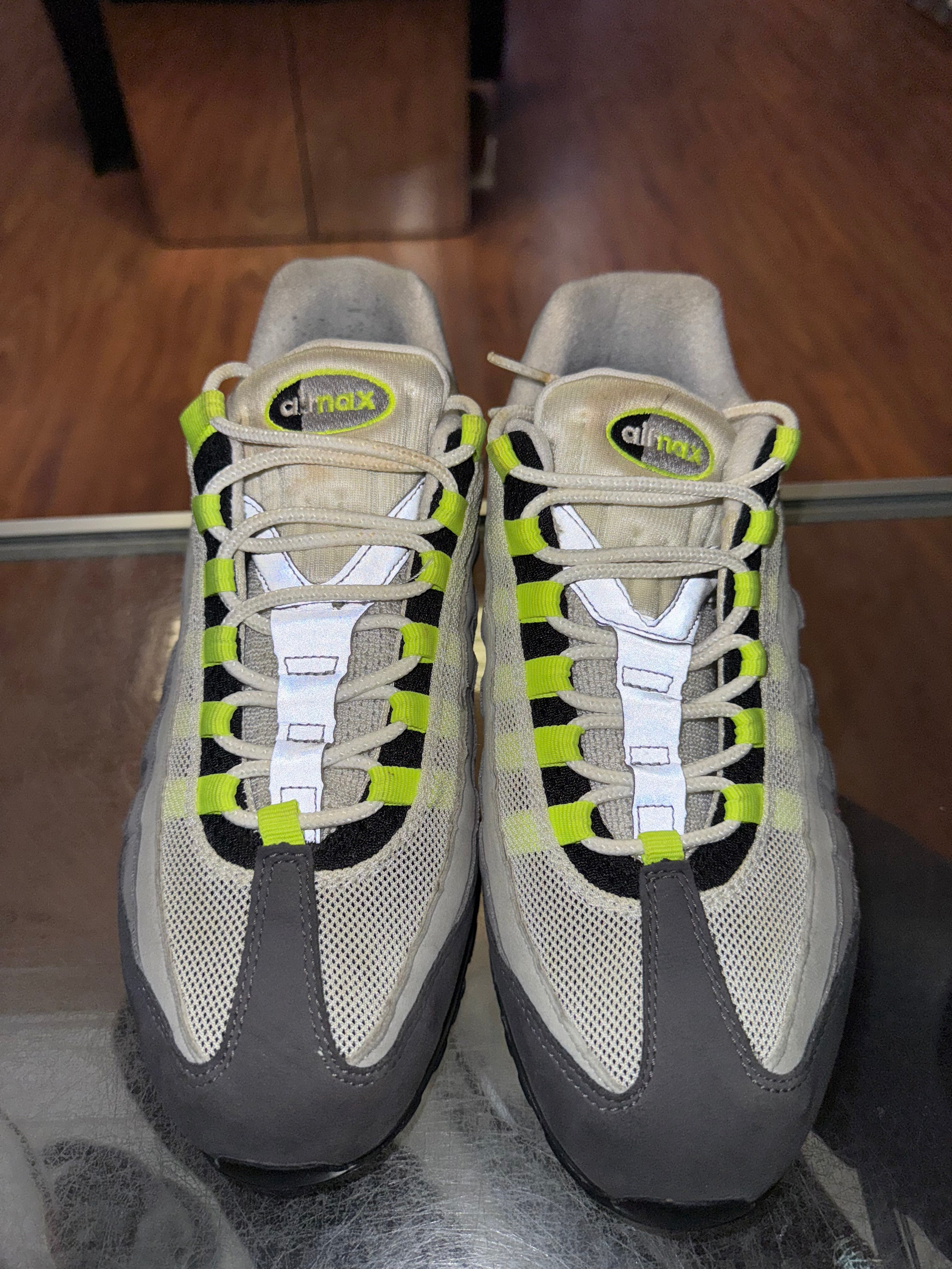 Size 10.5 Air Max 95 OG “Neon” 2015
