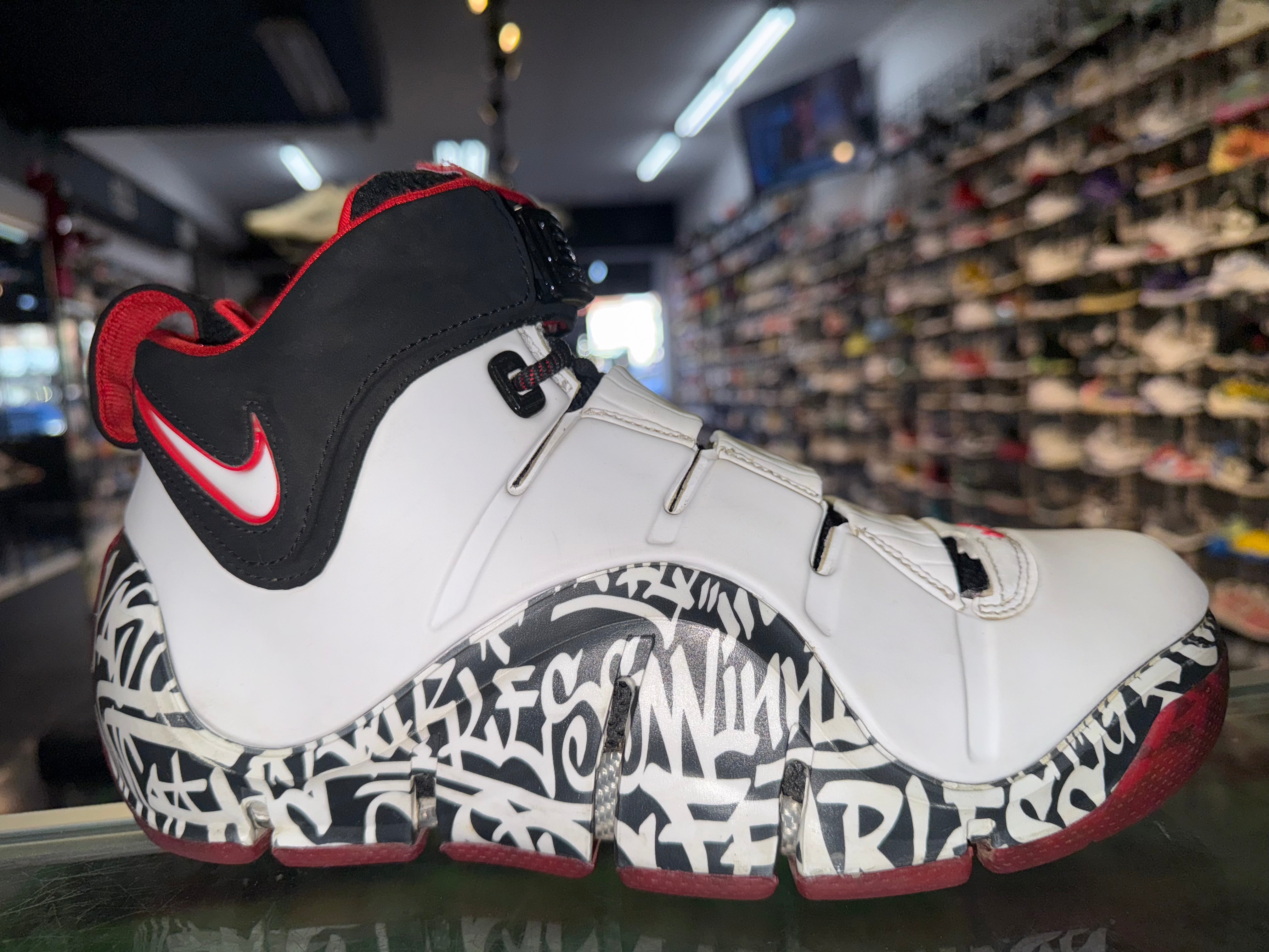 Size 8 Zoom LeBron 4 “Graffiti”