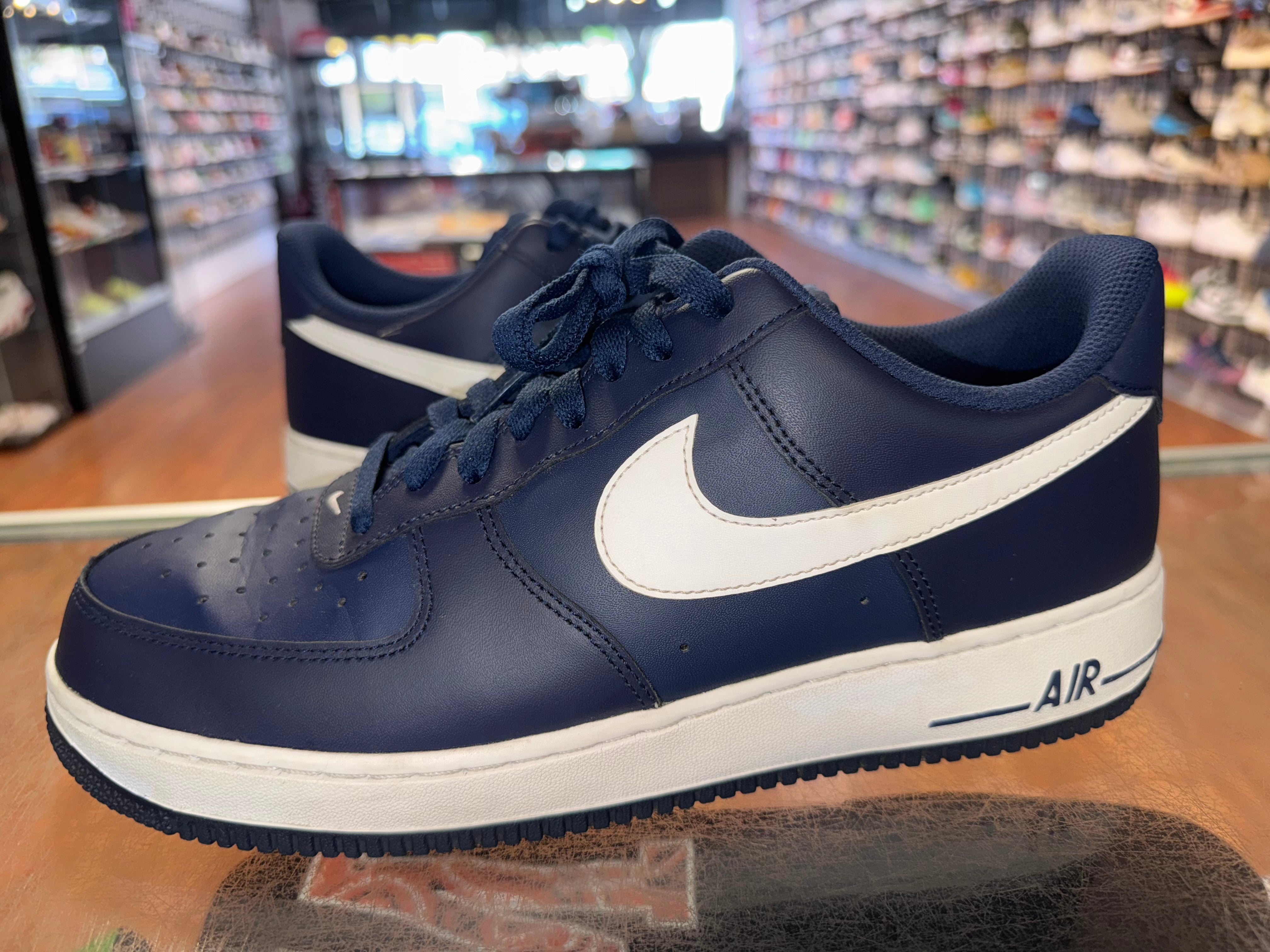 Size 10.5 Air Force 1 "Navy Blue White"