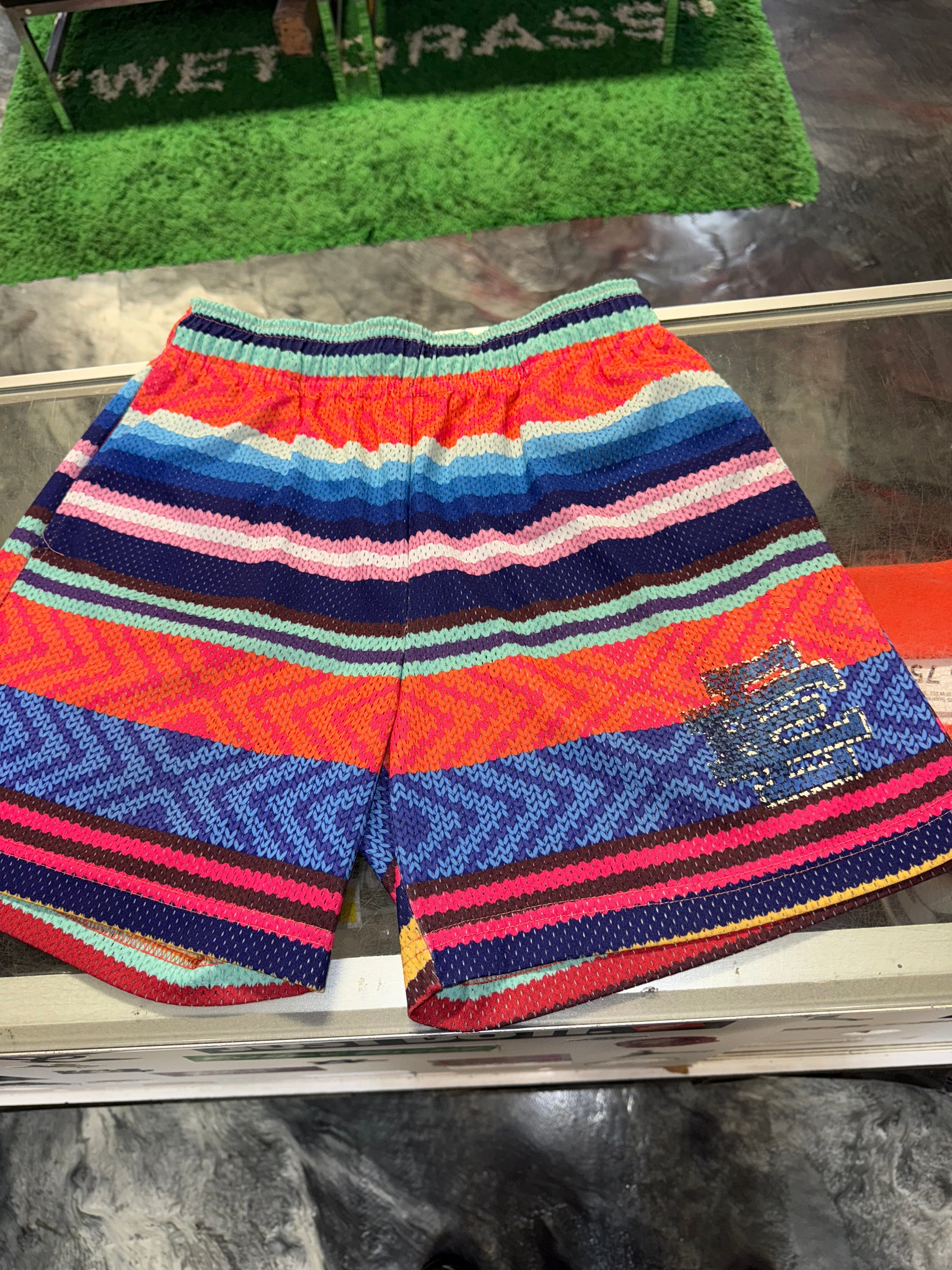 Small EE Shorts Western Print