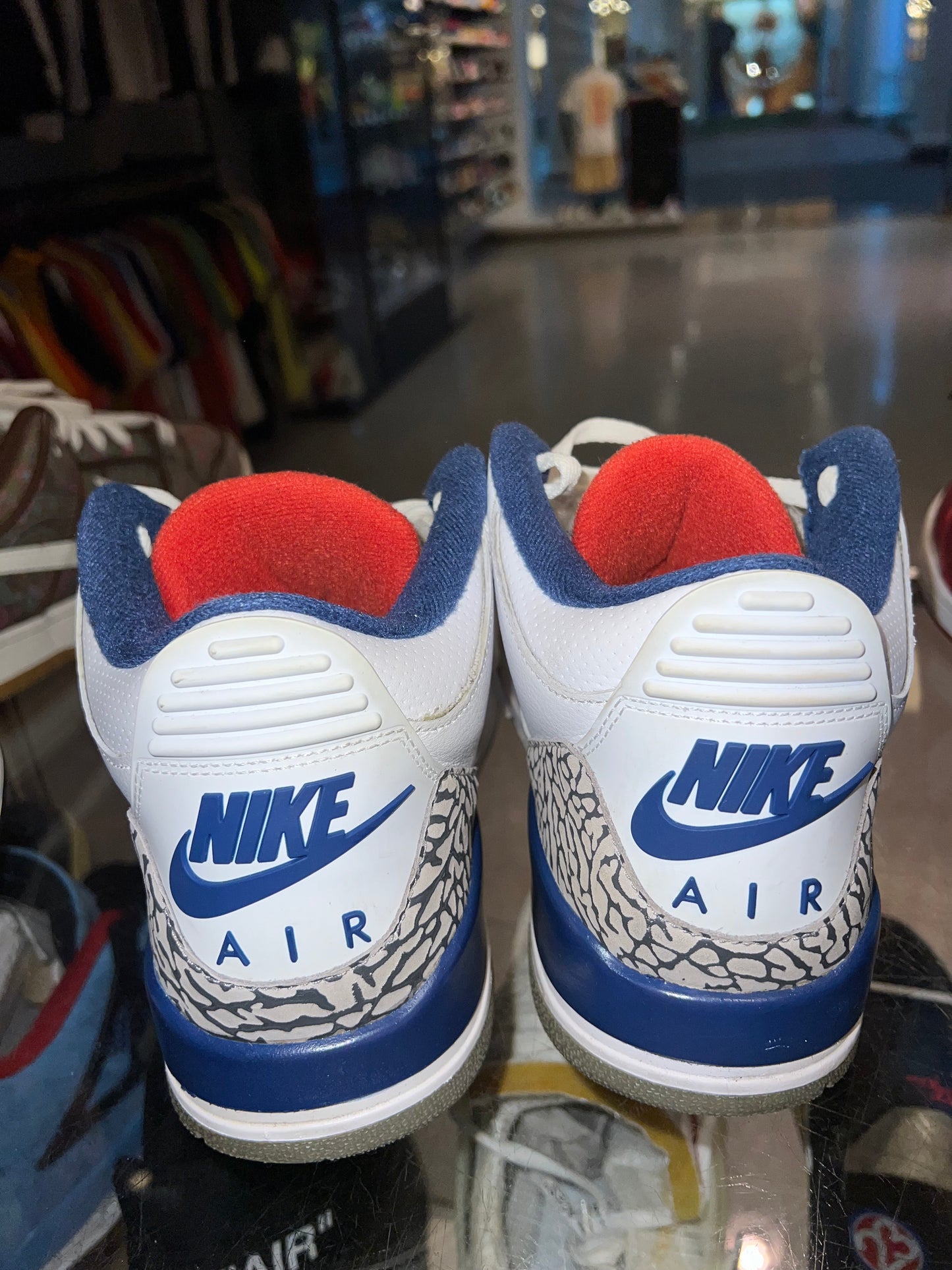 Size 9.5 Air Jordan 3 “True Blue” (Mall)